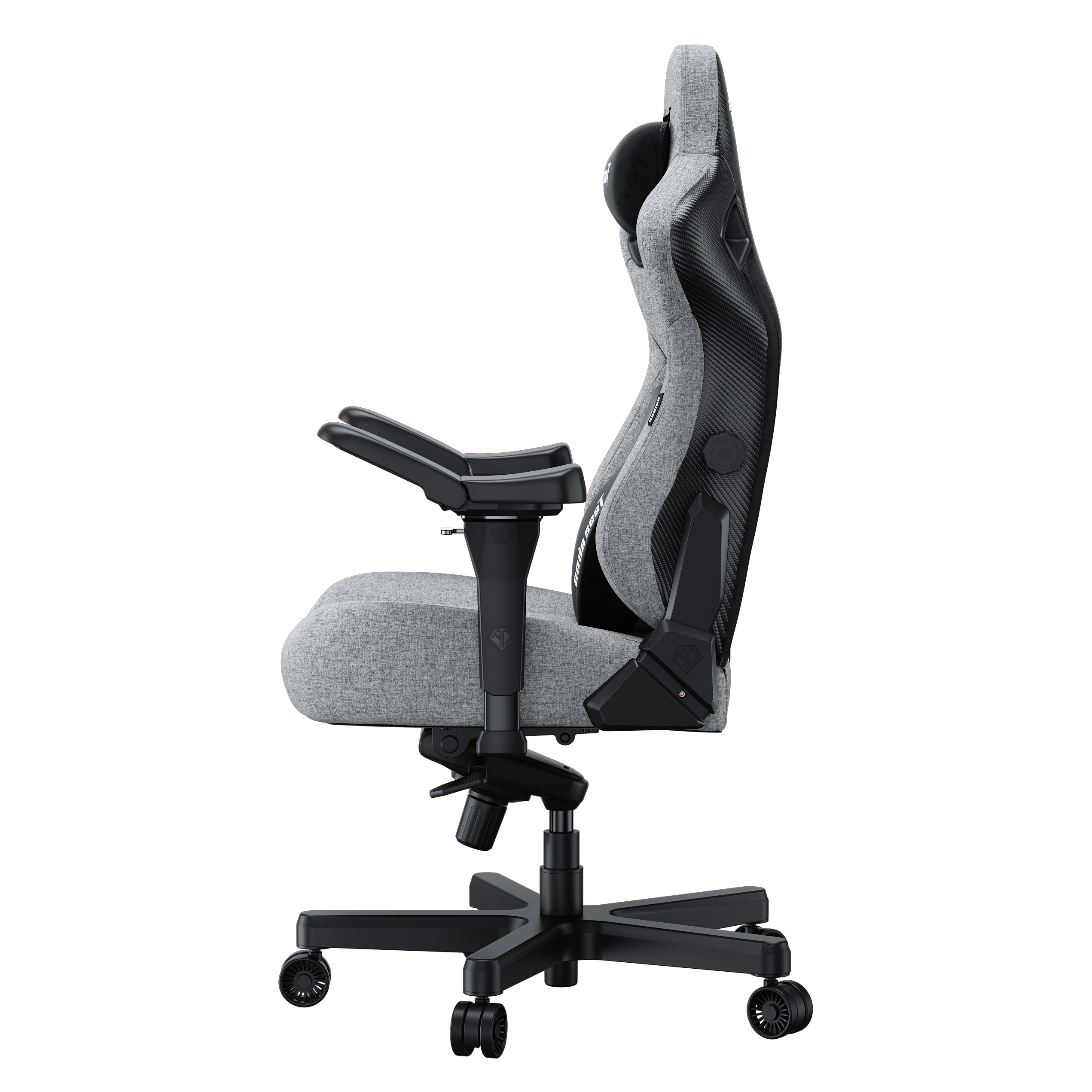 Крісло геймерське Anda Seat Kaiser 3 Pro XL Fabric Grey (871380174) дешево