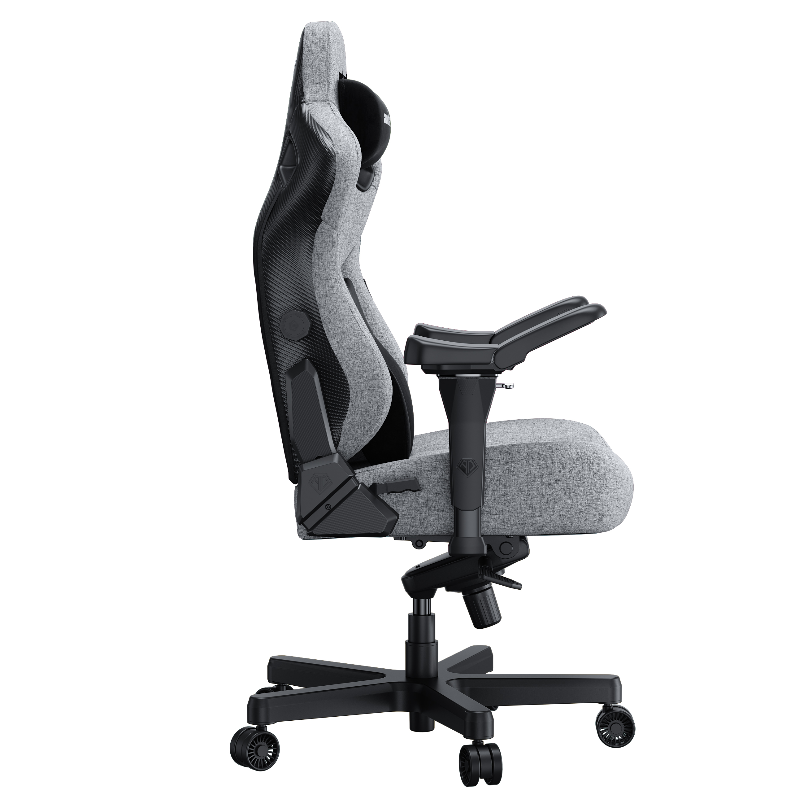 Крісло геймерське Anda Seat Kaiser 3 Pro XL Fabric Grey (871380174) недорого