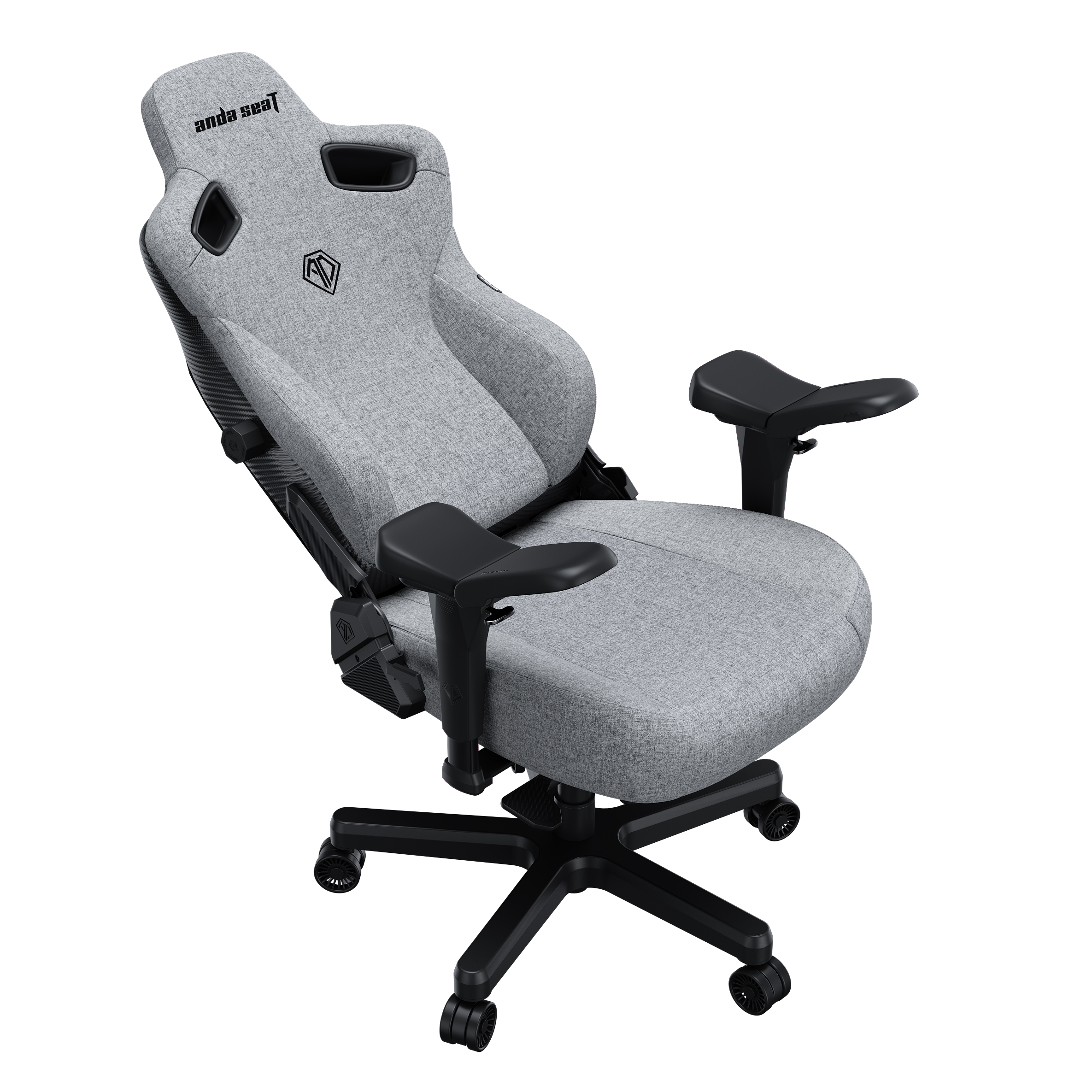 Крісло геймерське Anda Seat Kaiser 3 Pro XL Fabric Grey (871380174) с доставкой