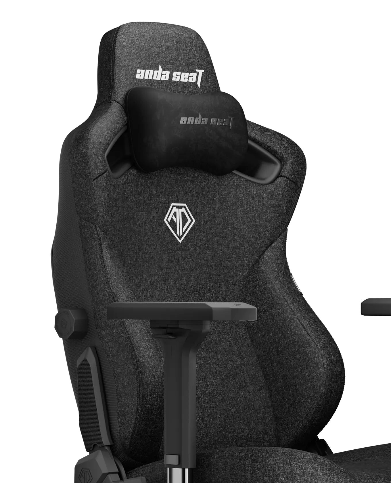 Крісло геймерське Anda Seat Kaiser 3 XL Linen Black (87738568) в Киеве
