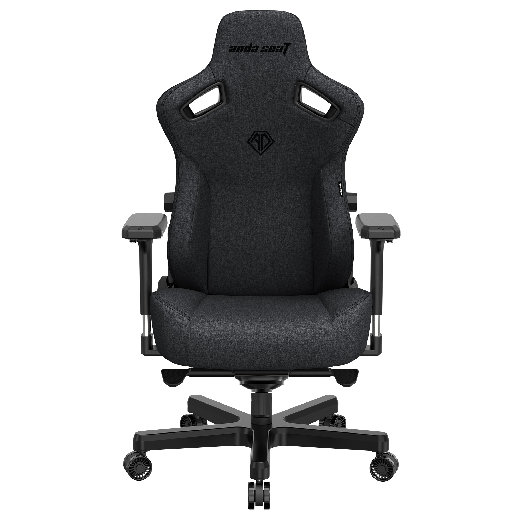 Крісло геймерське Anda Seat Kaiser 3 XL Linen Dark Grey (871485964) в Украине