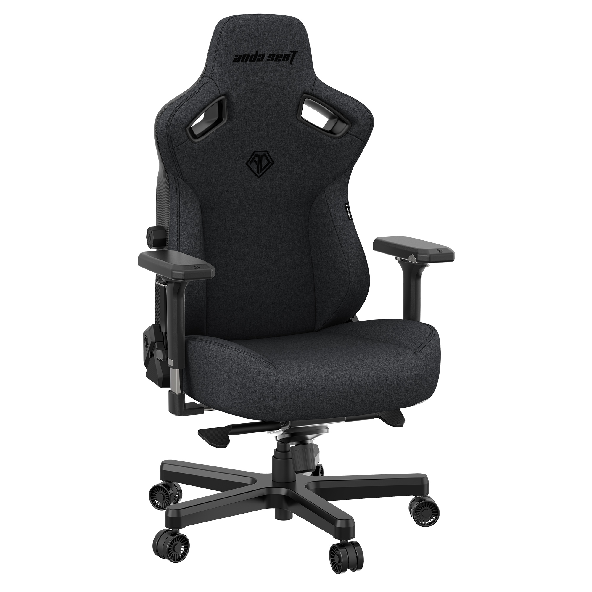 Крісло геймерське Anda Seat Kaiser 3 XL Linen Dark Grey (871485964) фото