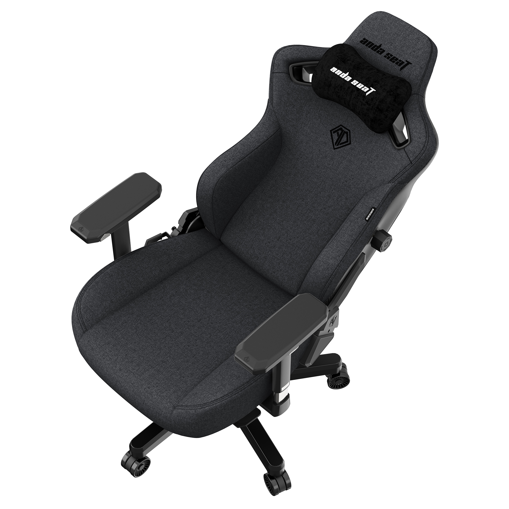Крісло геймерське Anda Seat Kaiser 3 XL Linen Dark Grey (871485964) в интернет-магазине