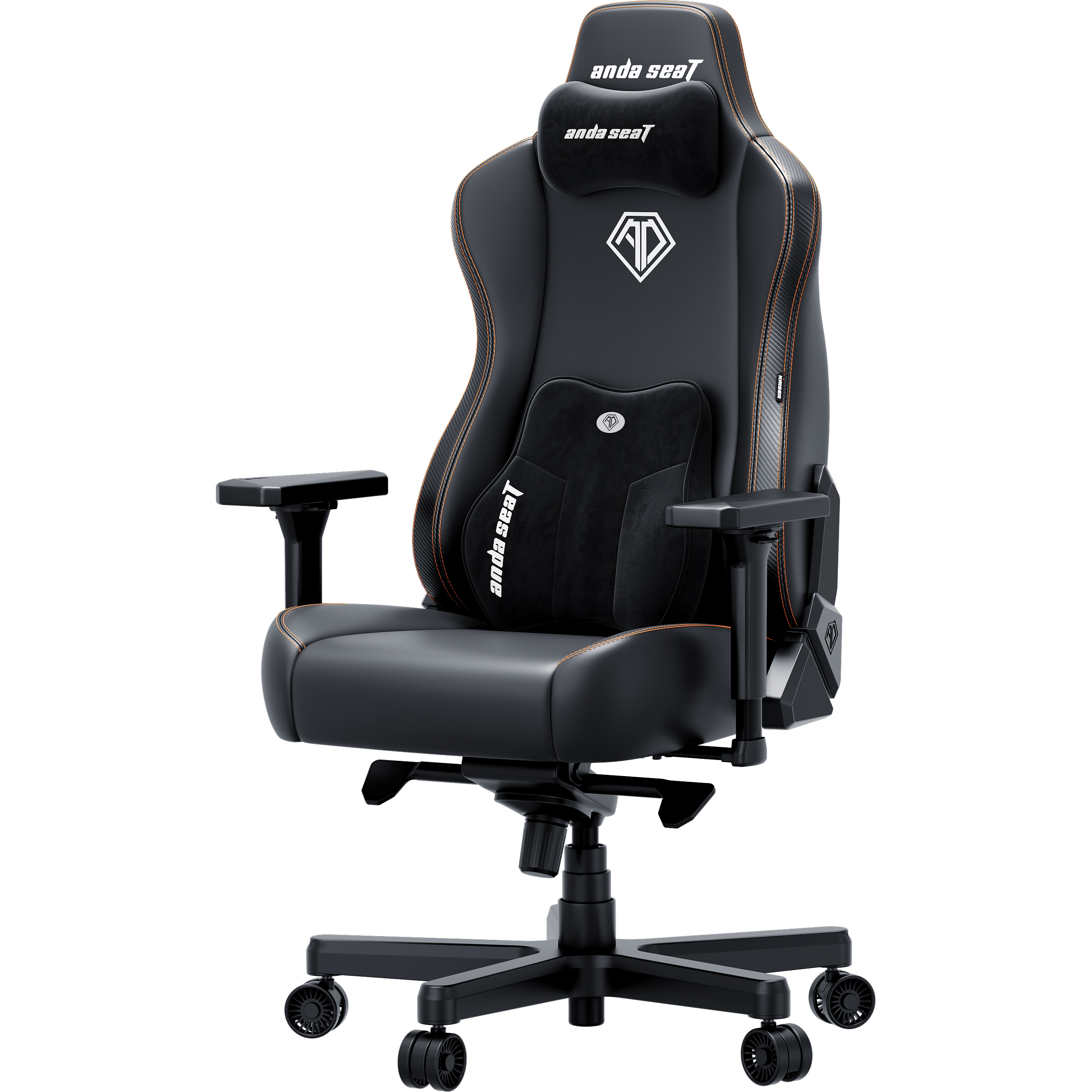 Крісло геймерське Anda Seat Kaiser 3E XL Black (871486391) недорого