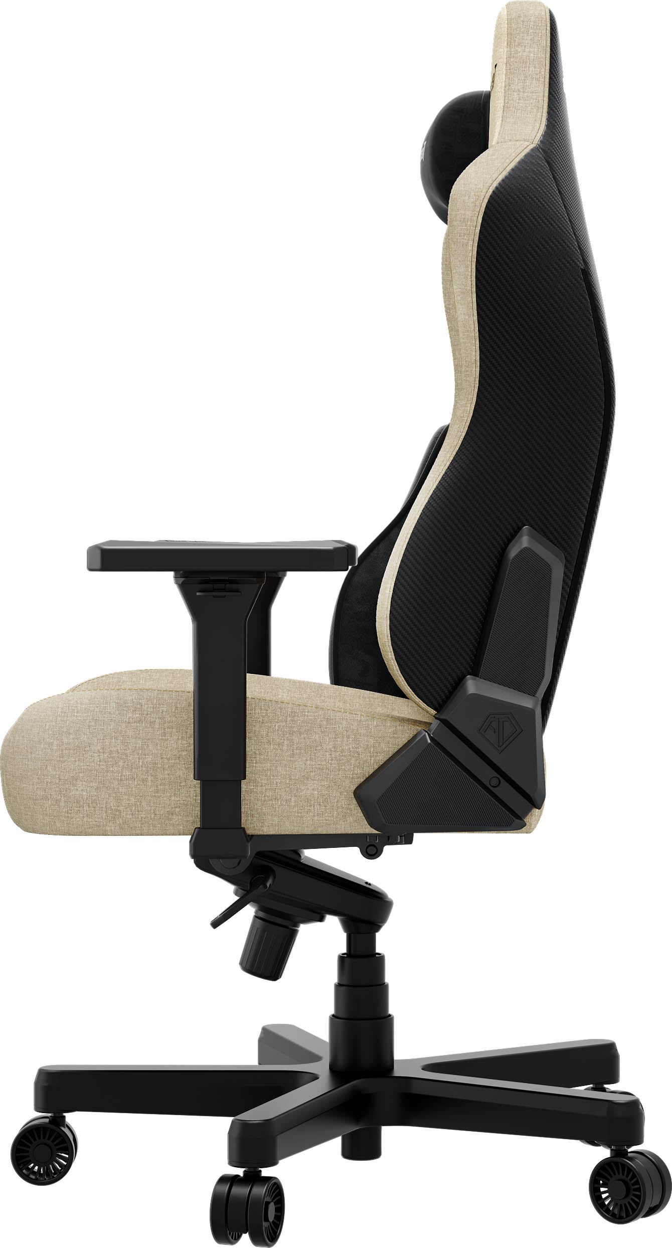 Крісло геймерське Anda Seat Kaiser 3E XL Linen Beige (871488090) в Украине