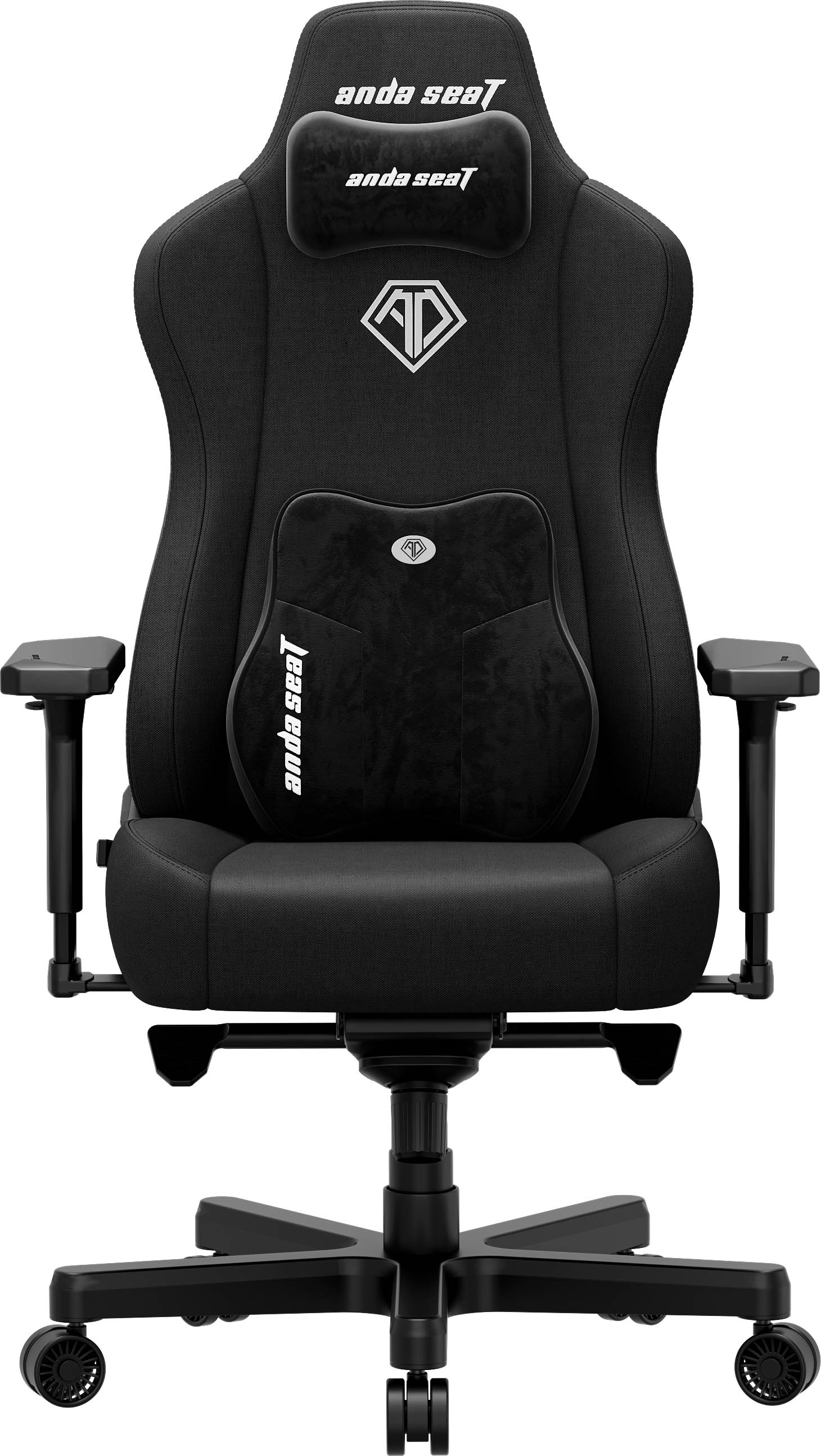 Кресло геймерское Anda Seat Kaiser 3E XL Linen Black (871488080) в Украине