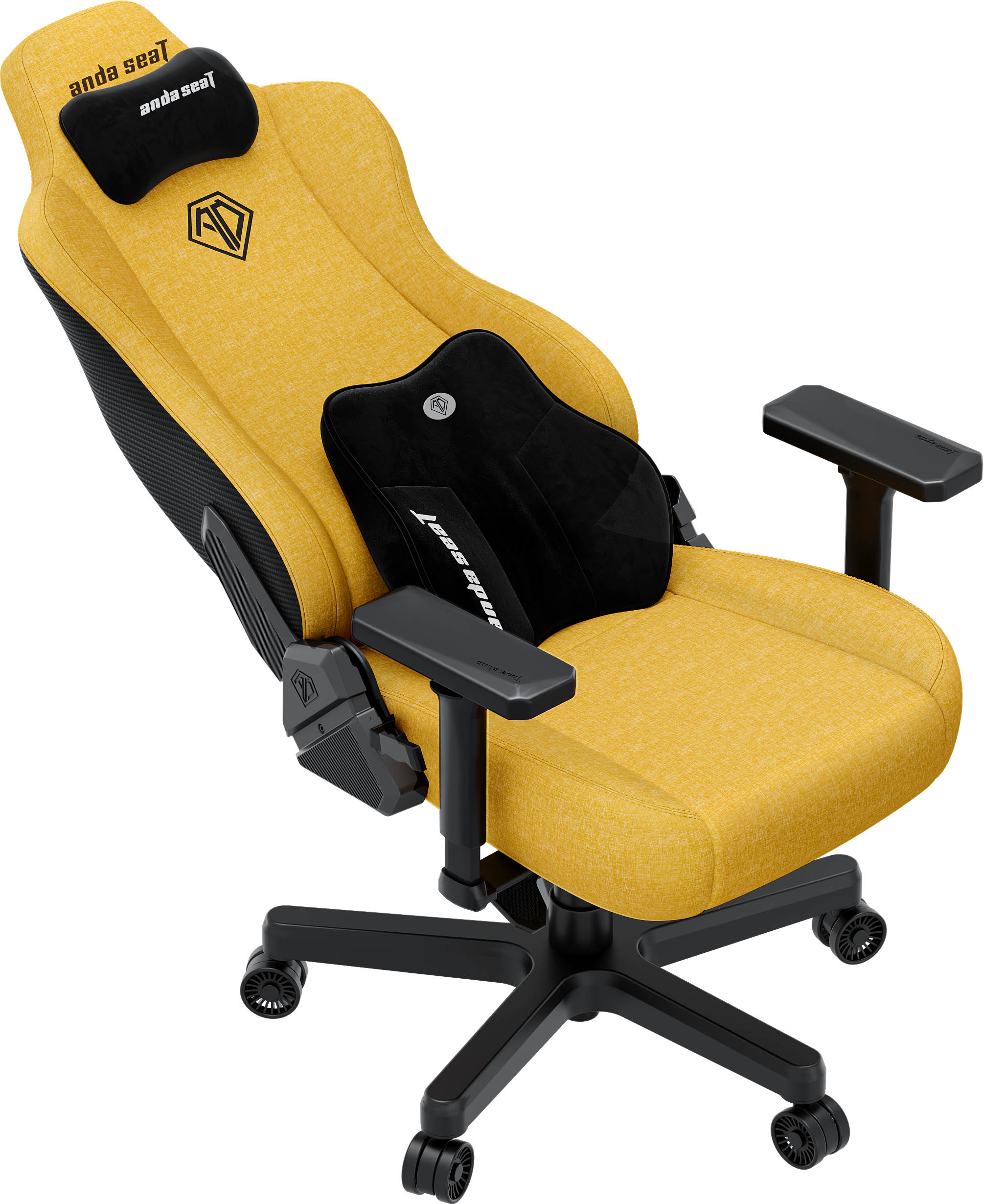 Крісло геймерське Anda Seat Kaiser 3E XL Linen Bright yellow (871488088) в интернет-магазине
