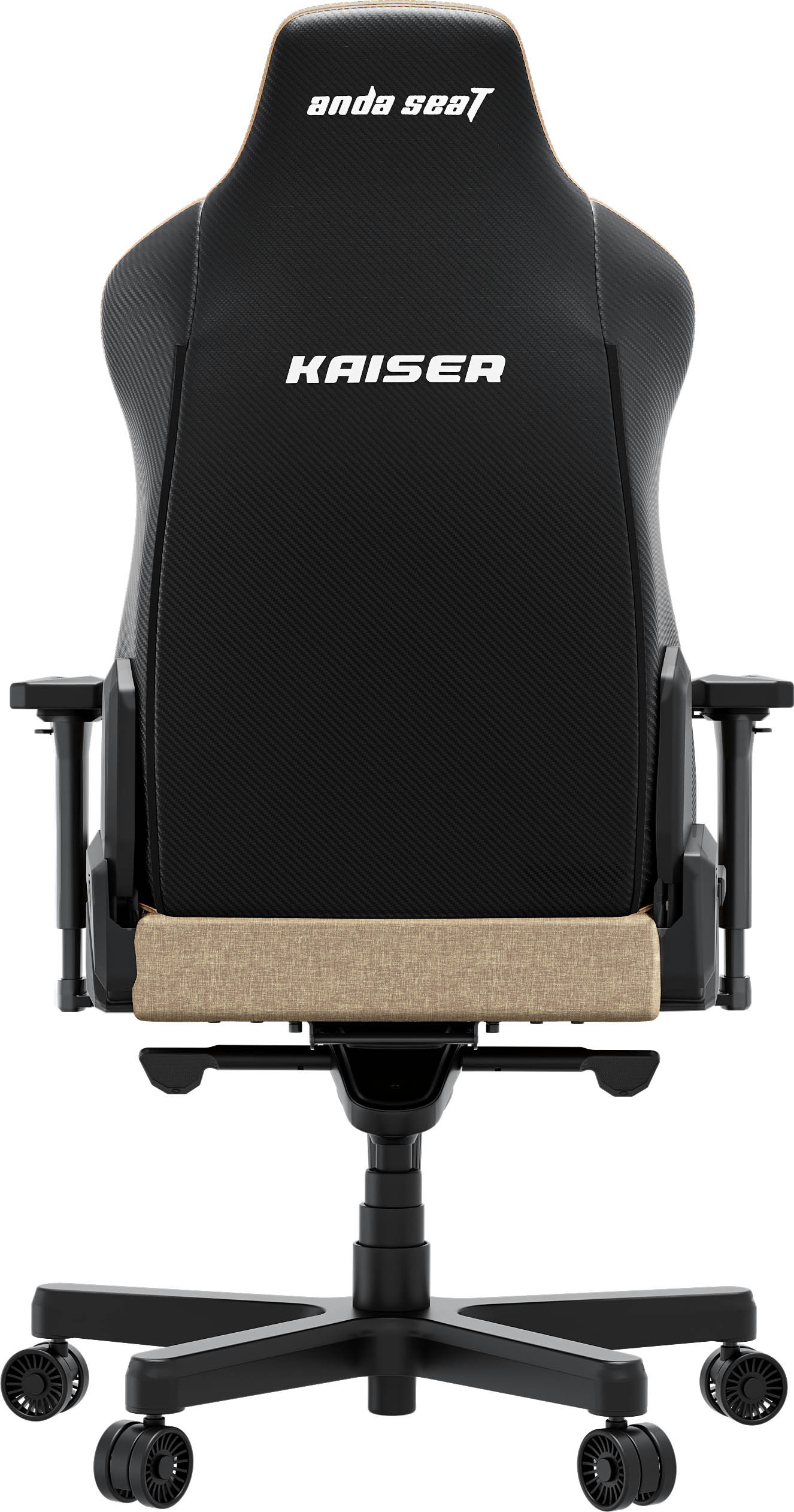 Крісло геймерське Anda Seat Kaiser 3E XL Linen Dark beige (871488091) с доставкой