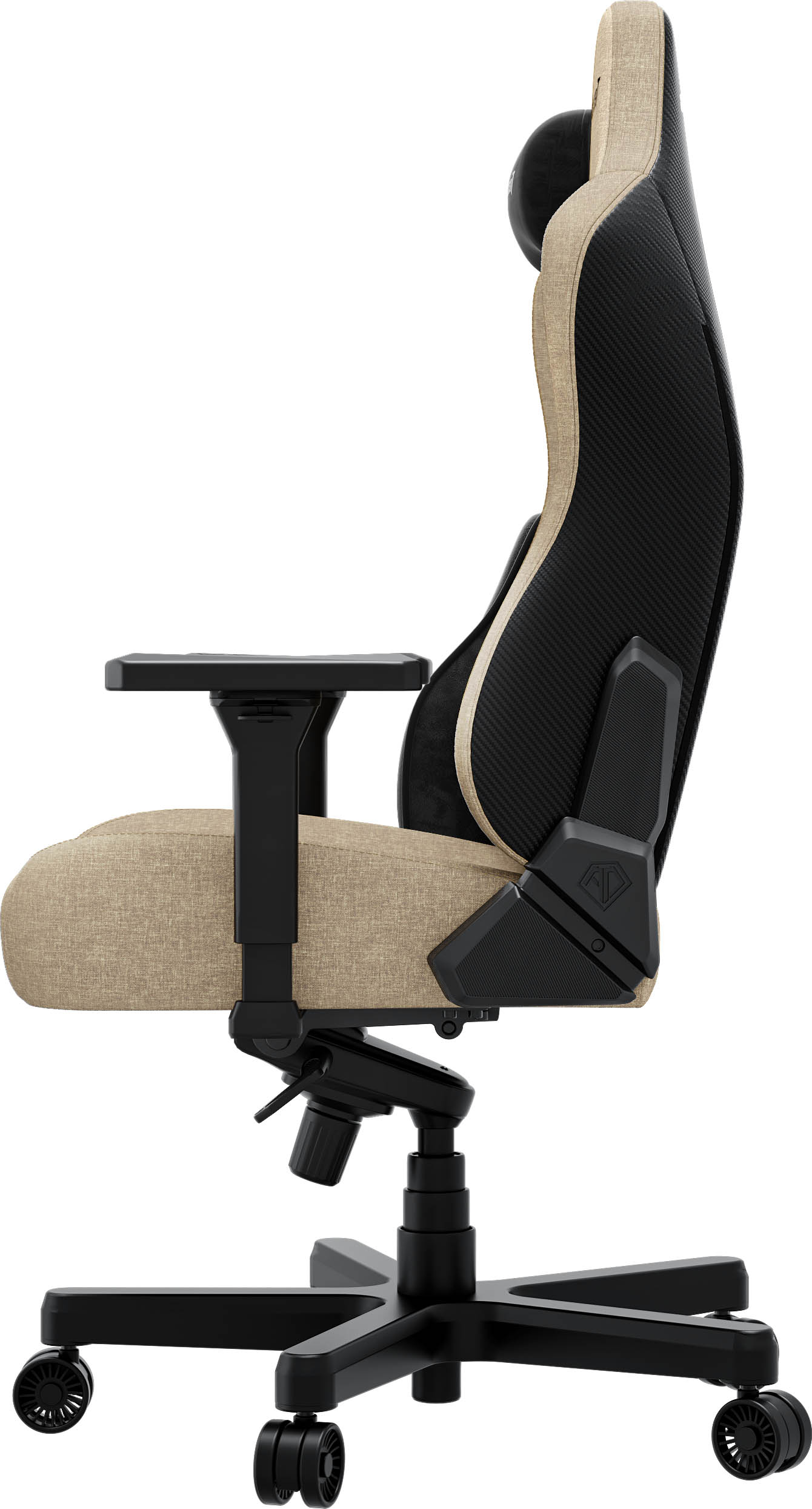 Крісло геймерське Anda Seat Kaiser 3E XL Linen Dark beige (871488091) в Украине