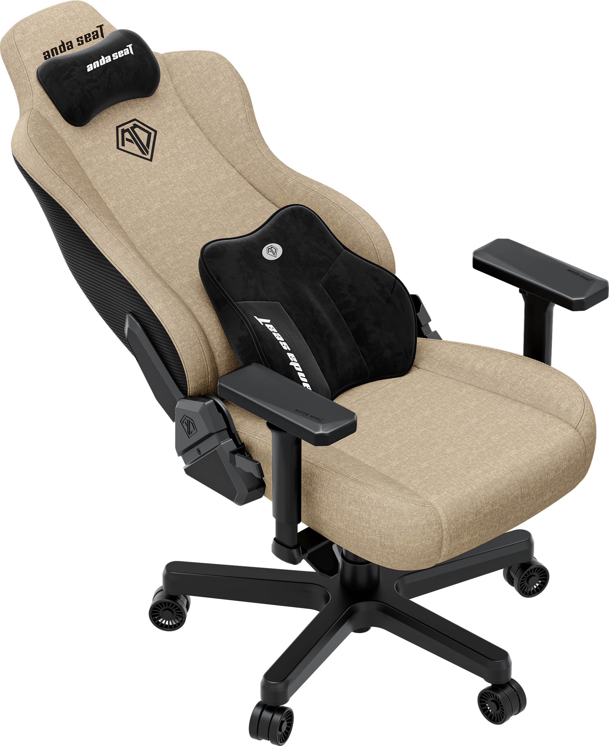 Крісло геймерське Anda Seat Kaiser 3E XL Linen Dark beige (871488091) в интернет-магазине