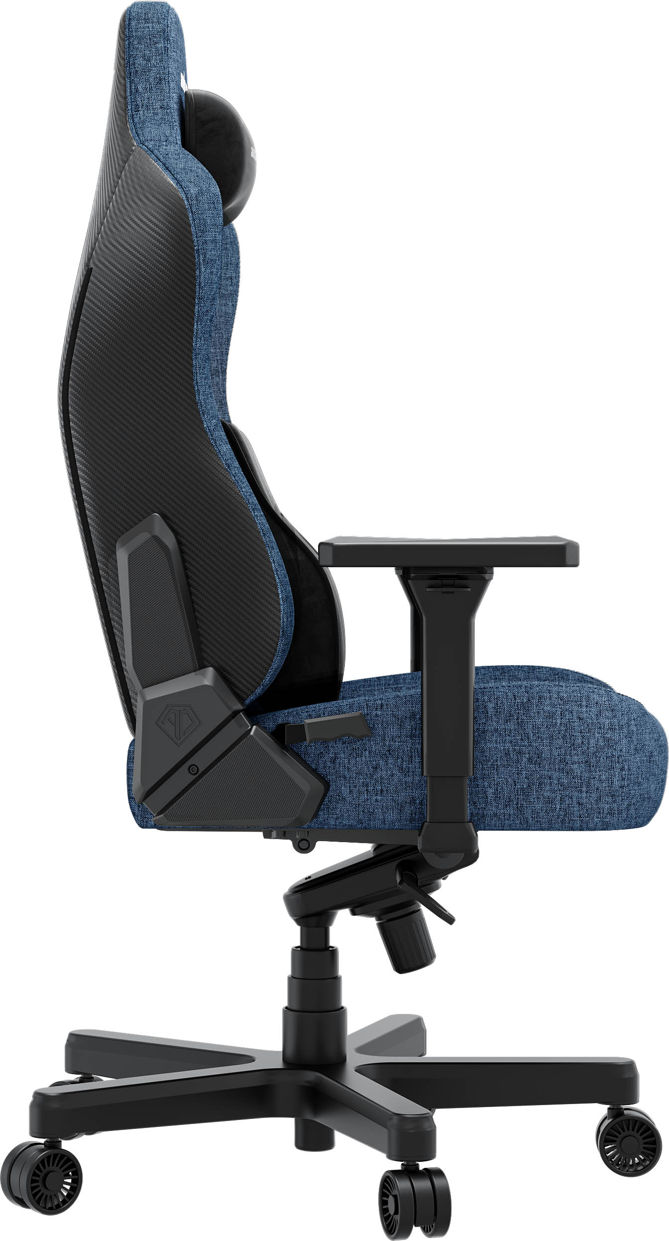 Крісло геймерське Anda Seat Kaiser 3E XL Linen Dark Blue (871488086) с доставкой