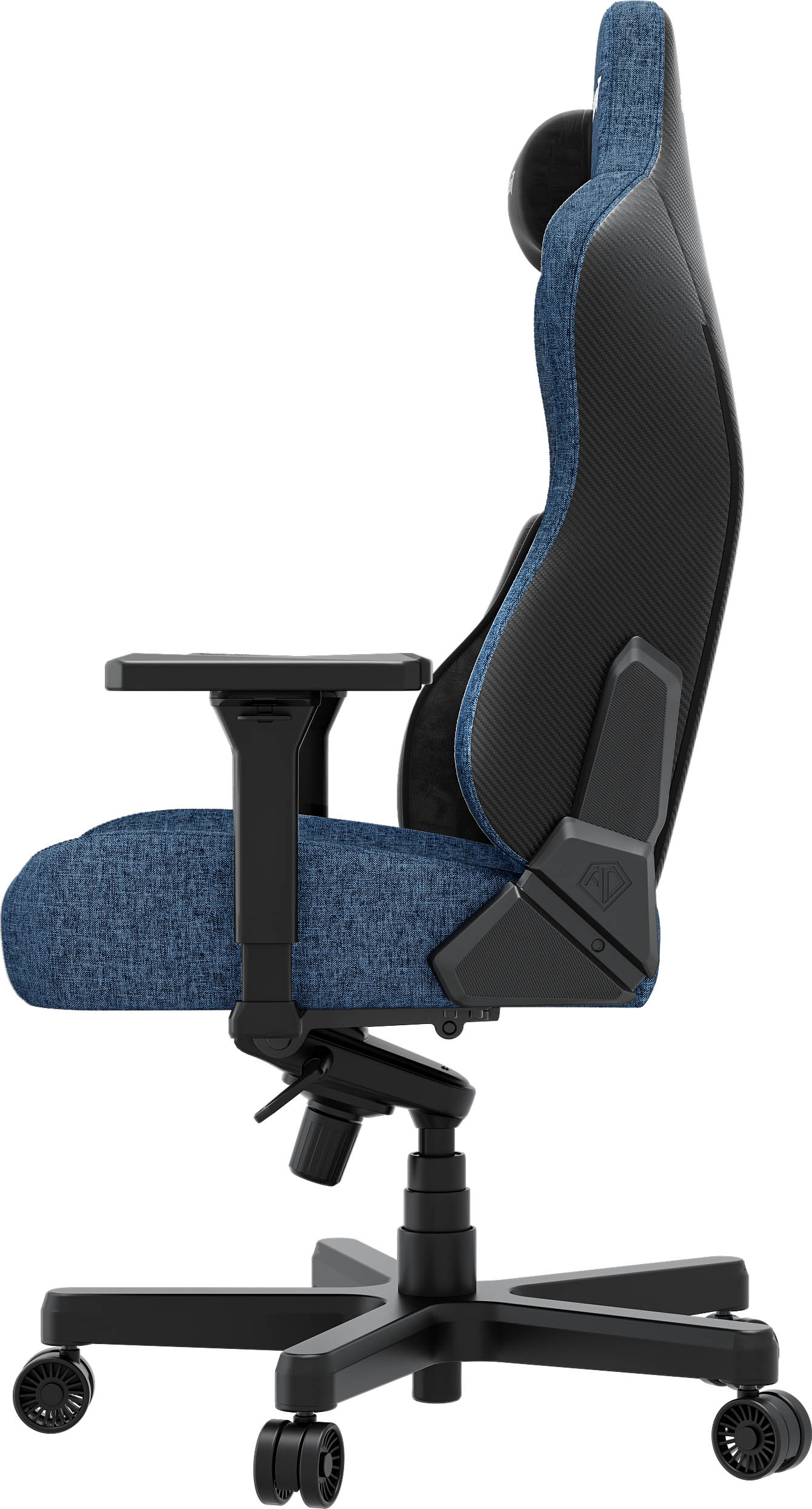 Крісло геймерське Anda Seat Kaiser 3E XL Linen Dark Blue (871488086) дешево