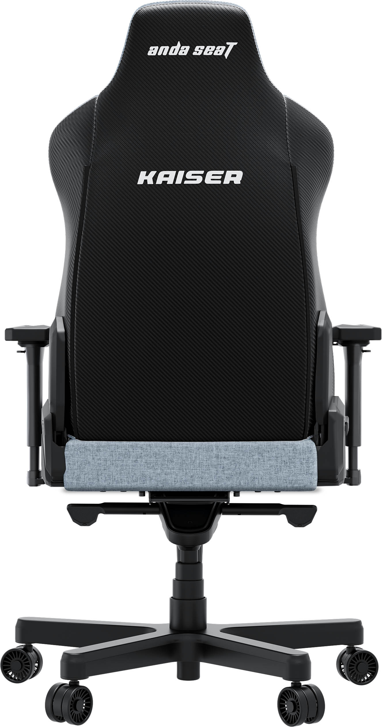 Кресло геймерское Anda Seat Kaiser 3E XL Linen Grey blue (871488093) с доставкой