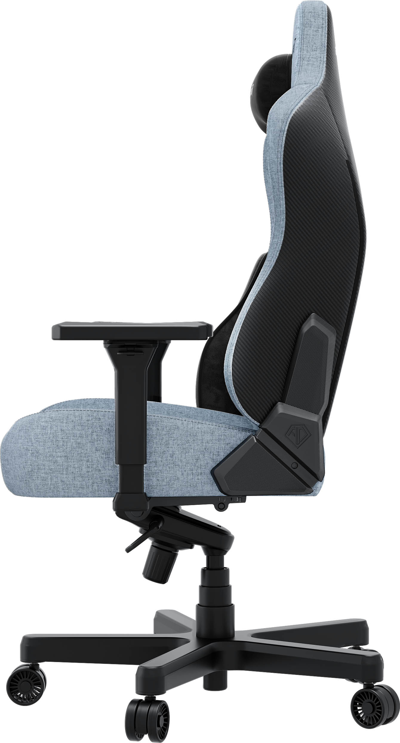 Кресло геймерское Anda Seat Kaiser 3E XL Linen Grey blue (871488093) в Украине