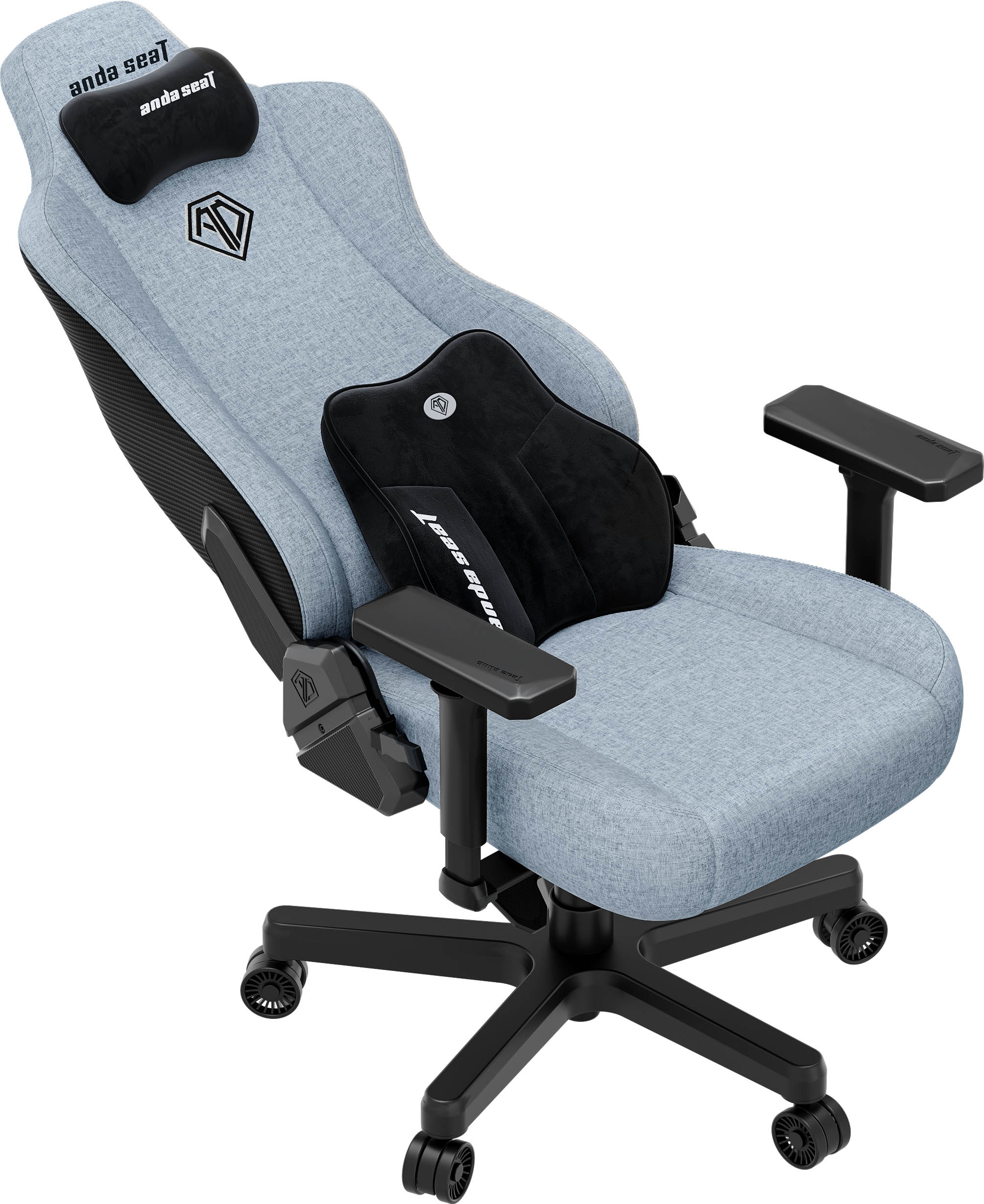 Кресло геймерское Anda Seat Kaiser 3E XL Linen Grey blue (871488093) в интернет-магазине