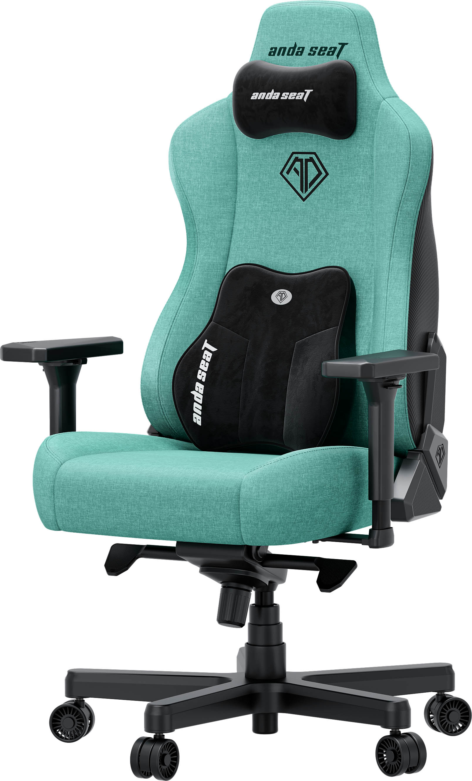 Крісло геймерське Anda Seat Kaiser 3E XL Linen Light Blue (871488089) недорого