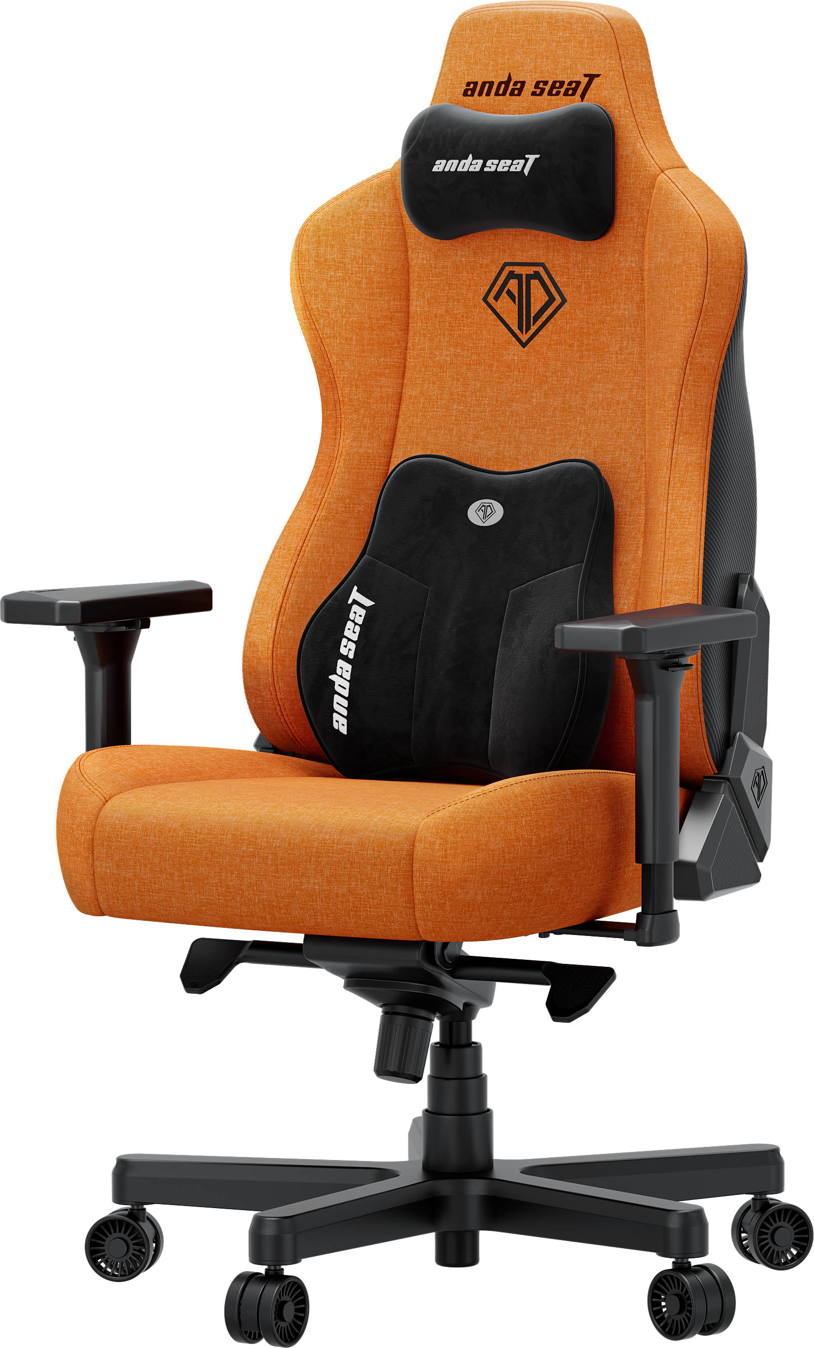 Кресло геймерское Anda Seat Kaiser 3E XL Linen Orange (871488092) недорого