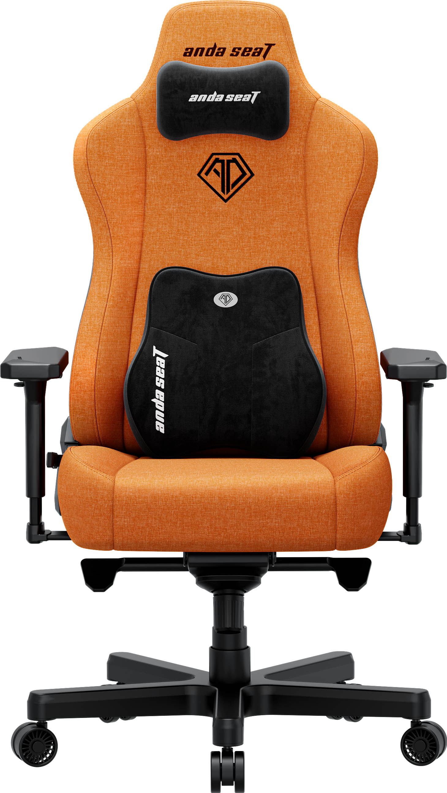 Кресло геймерское Anda Seat Kaiser 3E XL Linen Orange (871488092) дешево