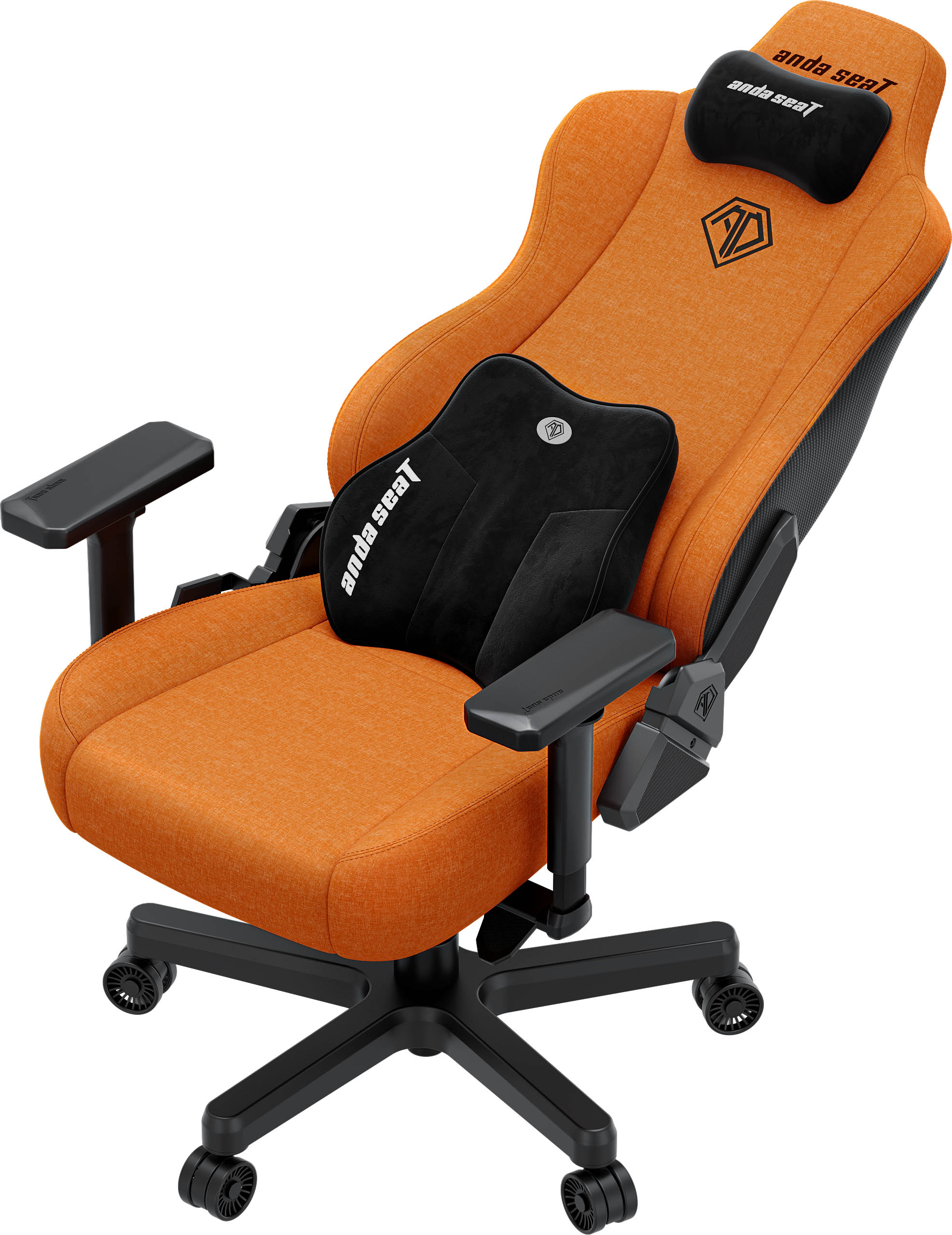 Кресло геймерское Anda Seat Kaiser 3E XL Linen Orange (871488092) фото