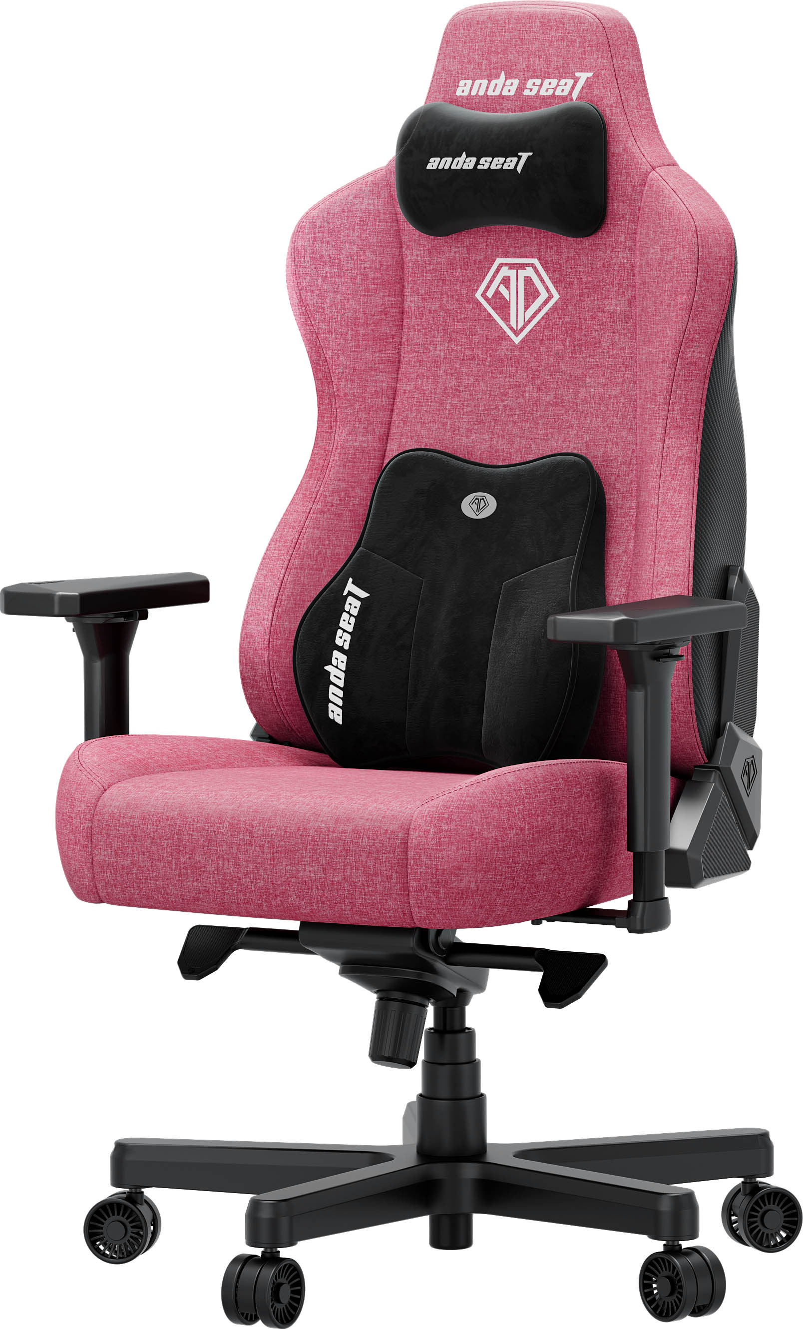 Крісло геймерське Anda Seat Kaiser 3E XL Linen Pink (871488087) недорого