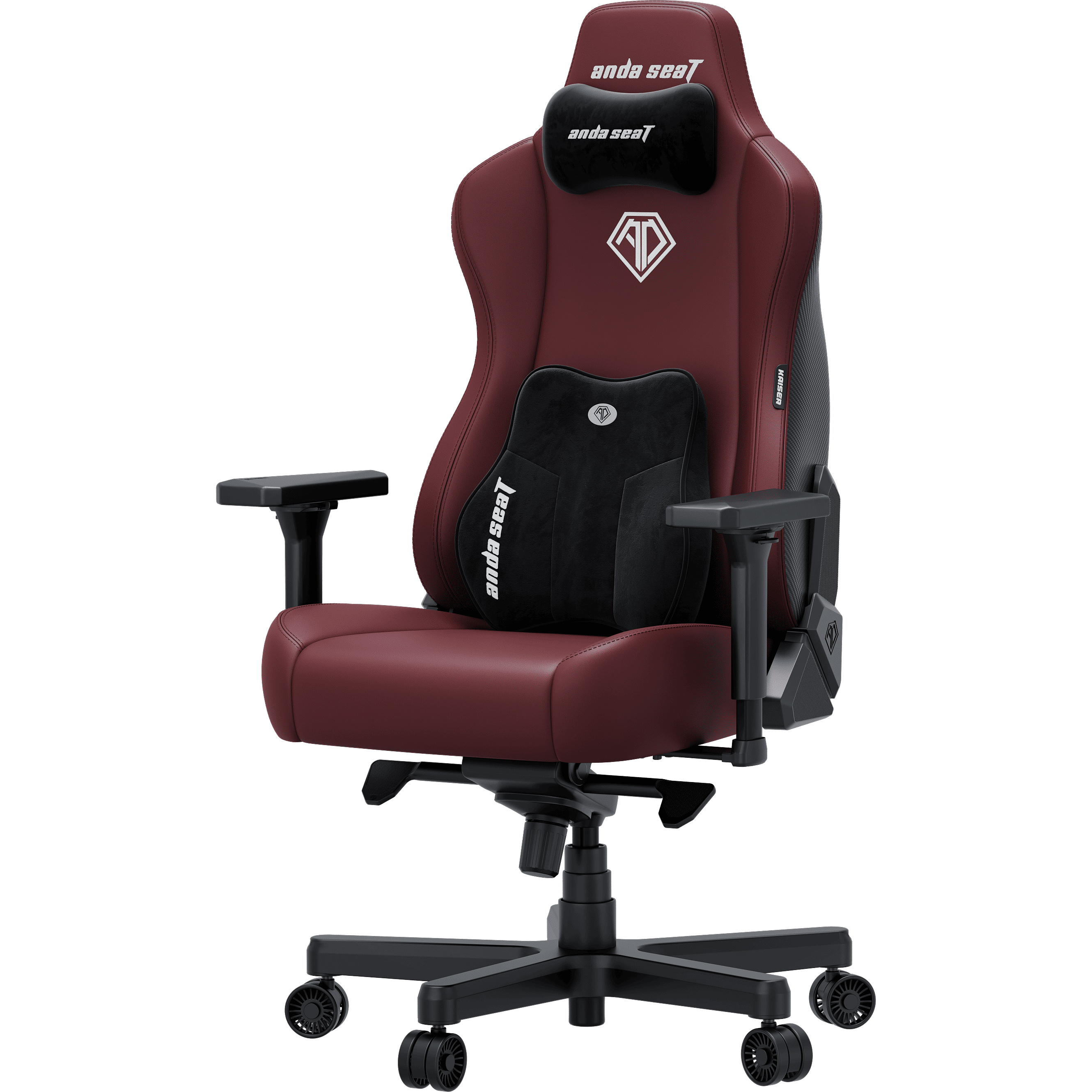 Кресло геймерское Anda Seat Kaiser 3E XL Maroon (871486392) недорого