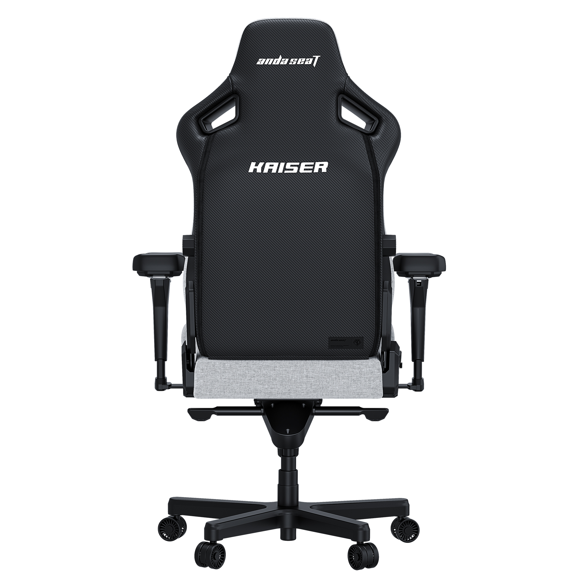 Кресло геймерское Anda Seat Kaiser 4 Size L Linen Fabric Grey (871470381) дешево