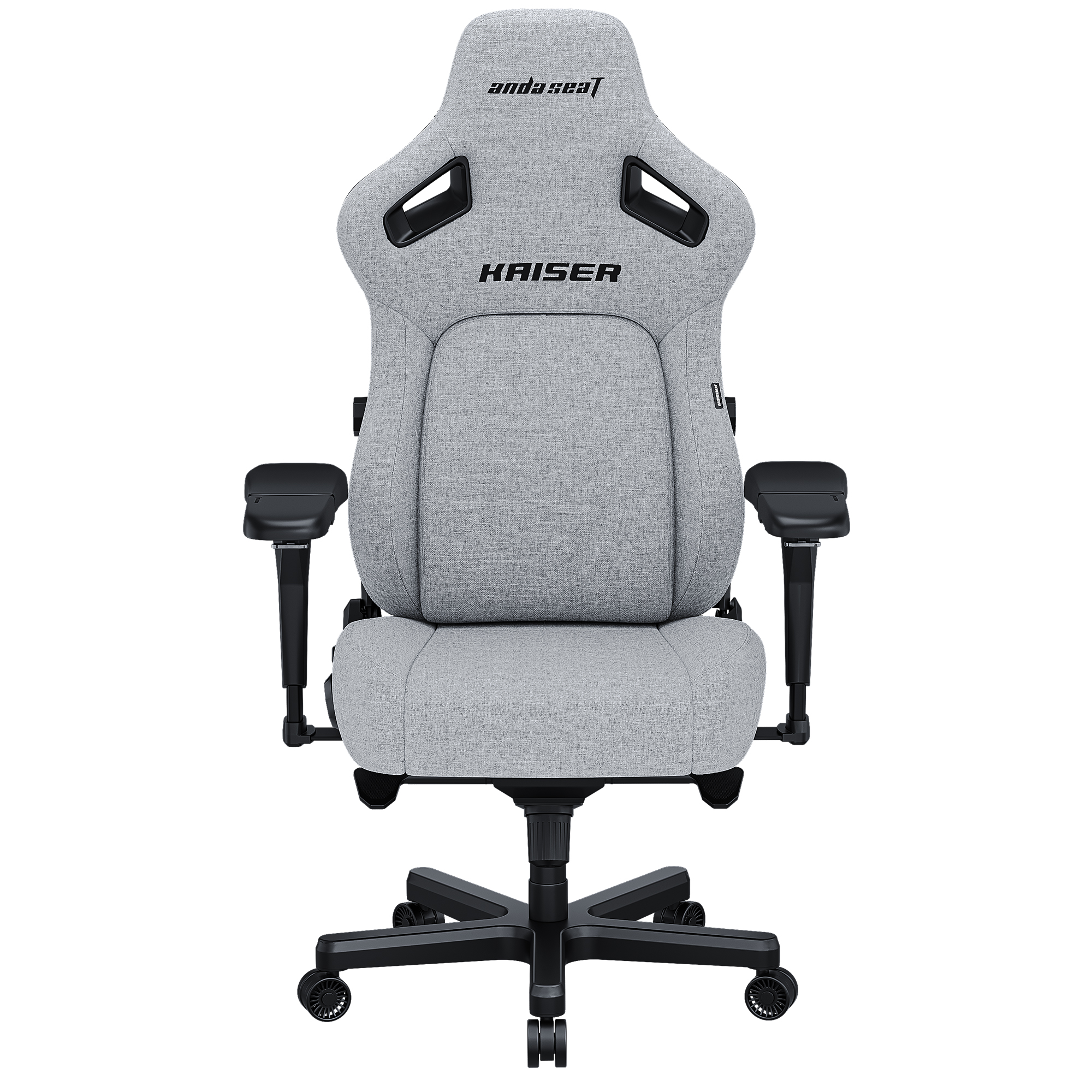 Кресло геймерское Anda Seat Kaiser 4 Size L Linen Fabric Grey (871470381) недорого