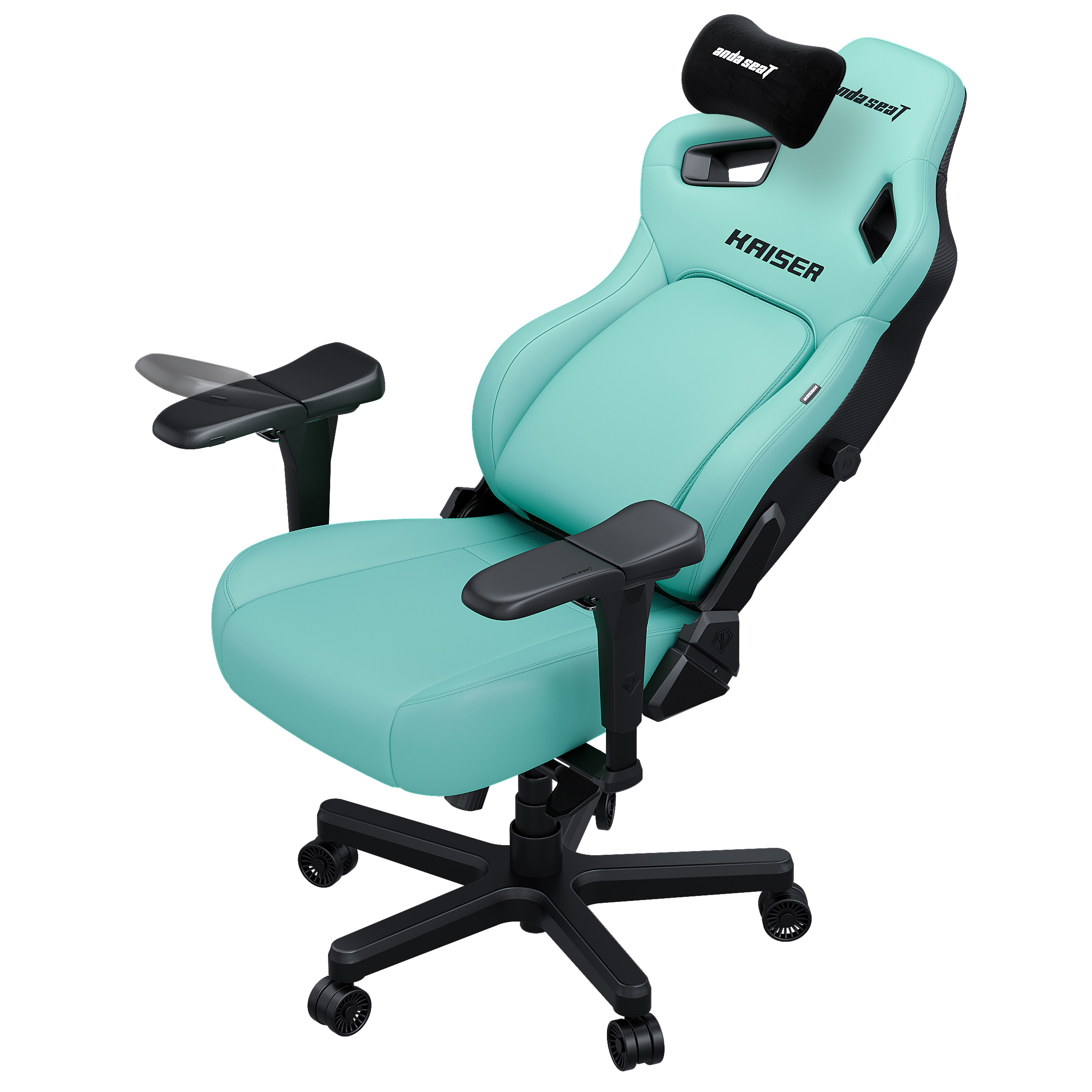Кресло геймерское Anda Seat Kaiser 4 Size L Premium PVC Green (871470377) в интернет-магазине