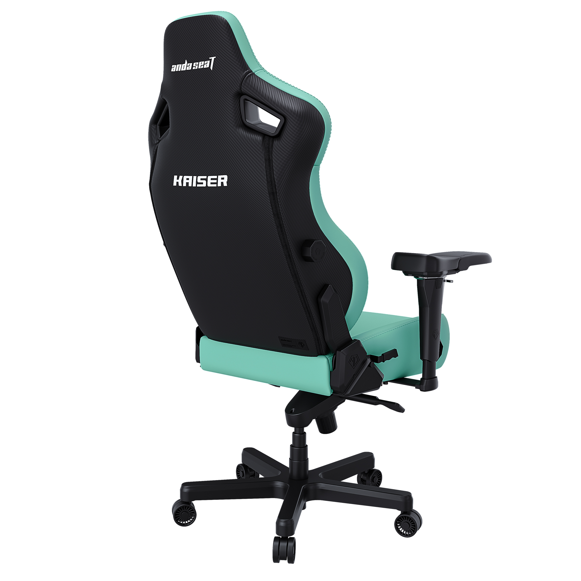 Кресло геймерское Anda Seat Kaiser 4 Size L Premium PVC Green (871470377) с доставкой