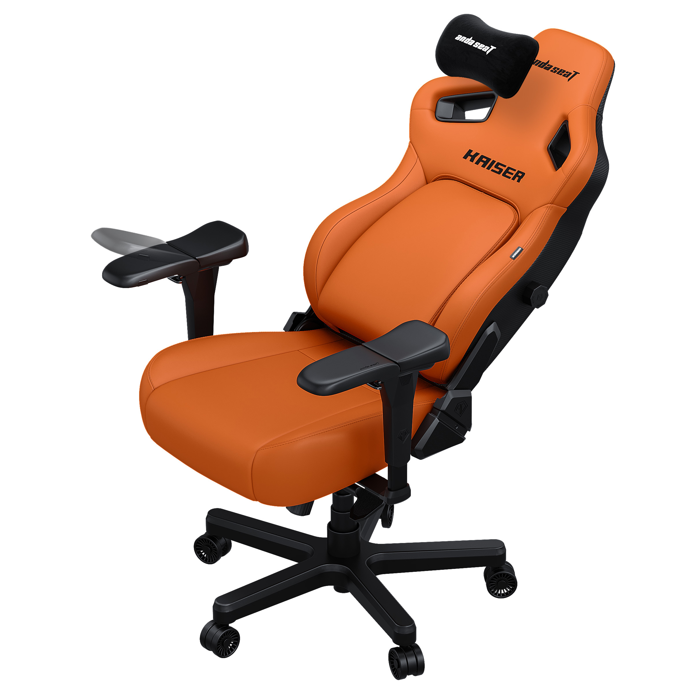 Крісло геймерське Anda Seat Kaiser 4 Size L Premium PVC Orange (871470373) в интернет-магазине