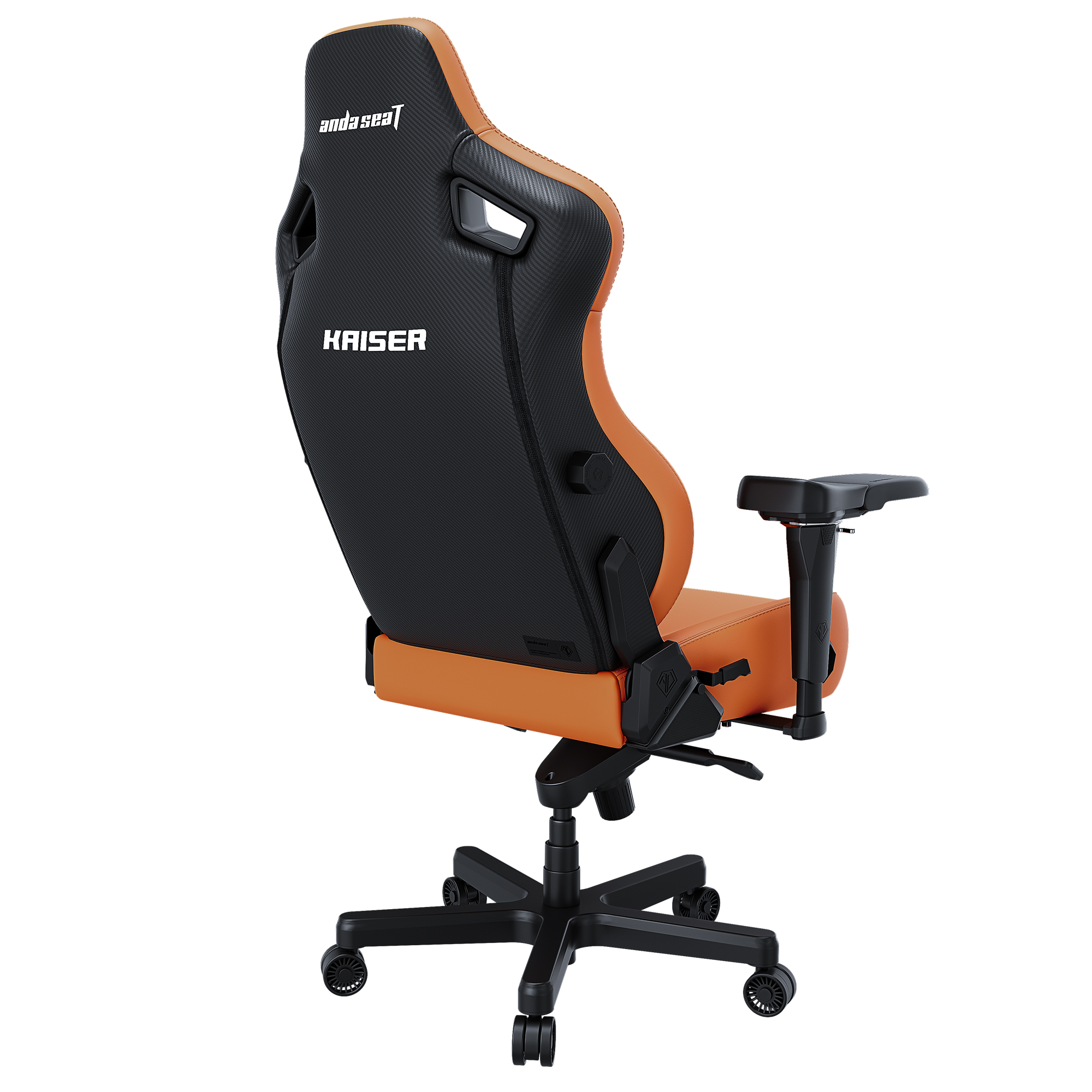 Крісло геймерське Anda Seat Kaiser 4 Size L Premium PVC Orange (871470373) в Украине