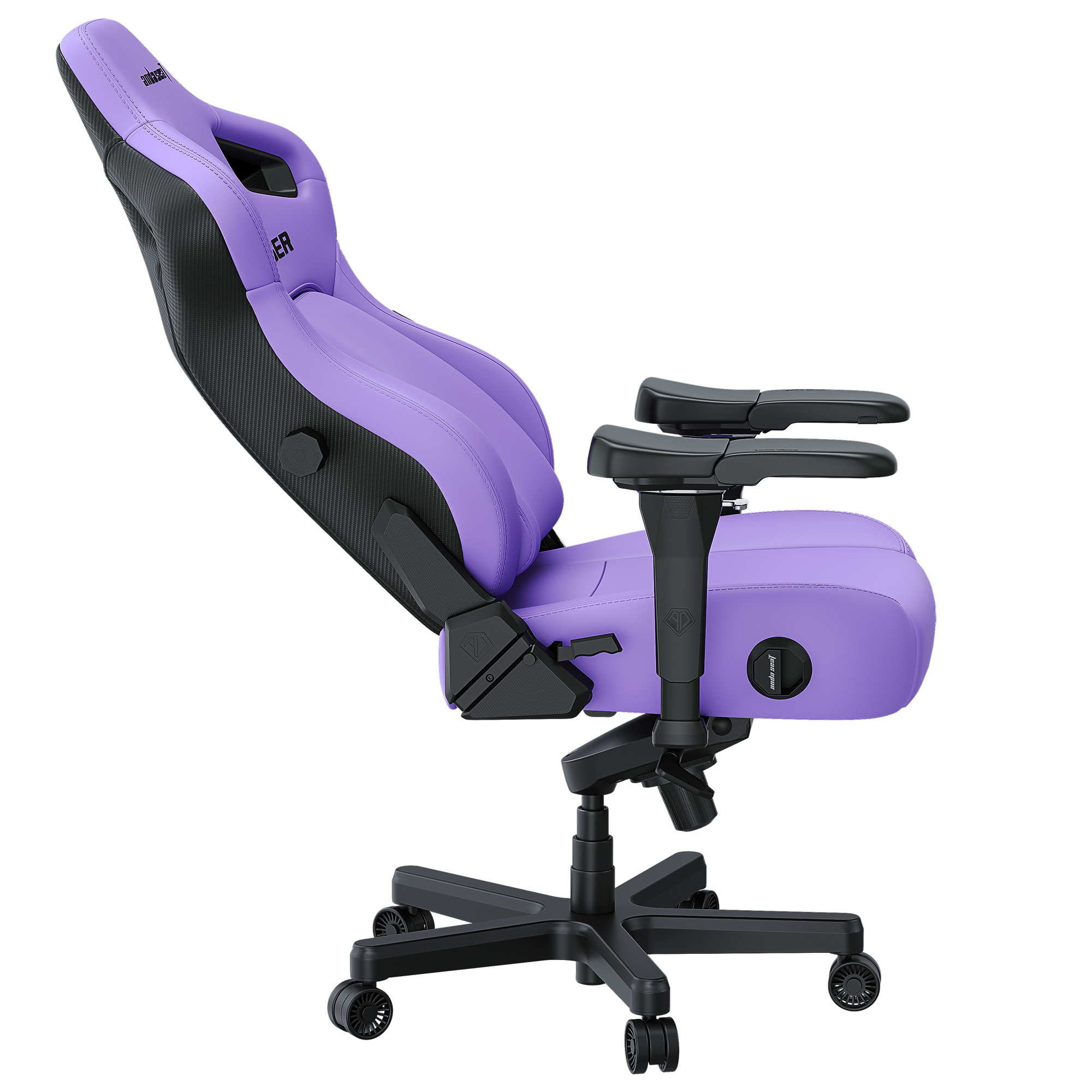 Кресло геймерское Anda Seat Kaiser 4 Size L Premium PVC Purple (871470378) в Украине