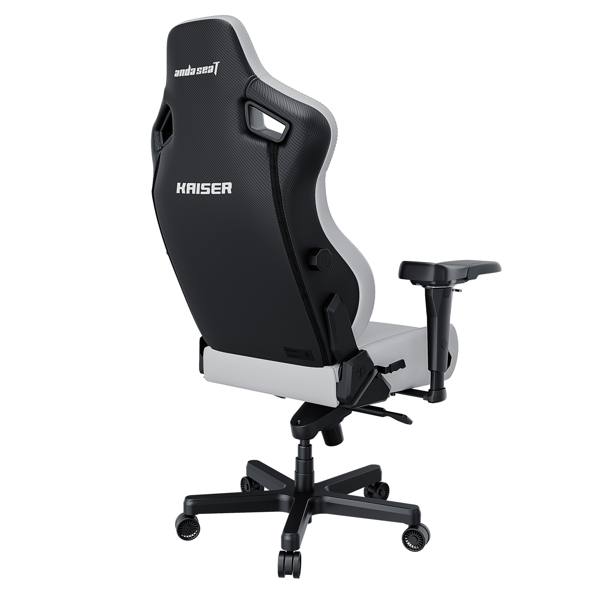 Кресло геймерское Anda Seat Kaiser 4 Size L Premium PVC White (871470379) с доставкой