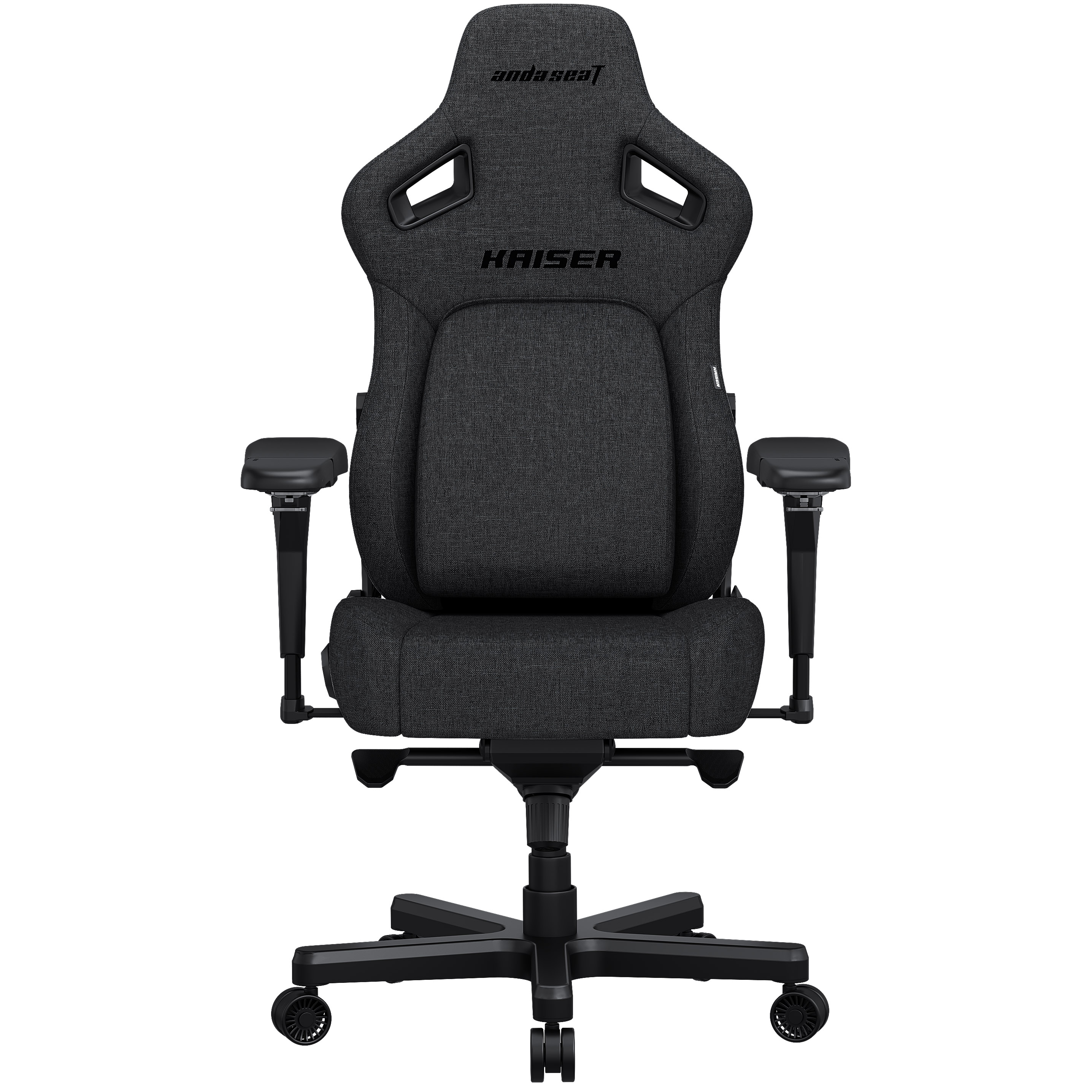 Кресло геймерское Anda Seat Kaiser 4 Size XL Linen Fabric Dark Grey (871485910) дешево