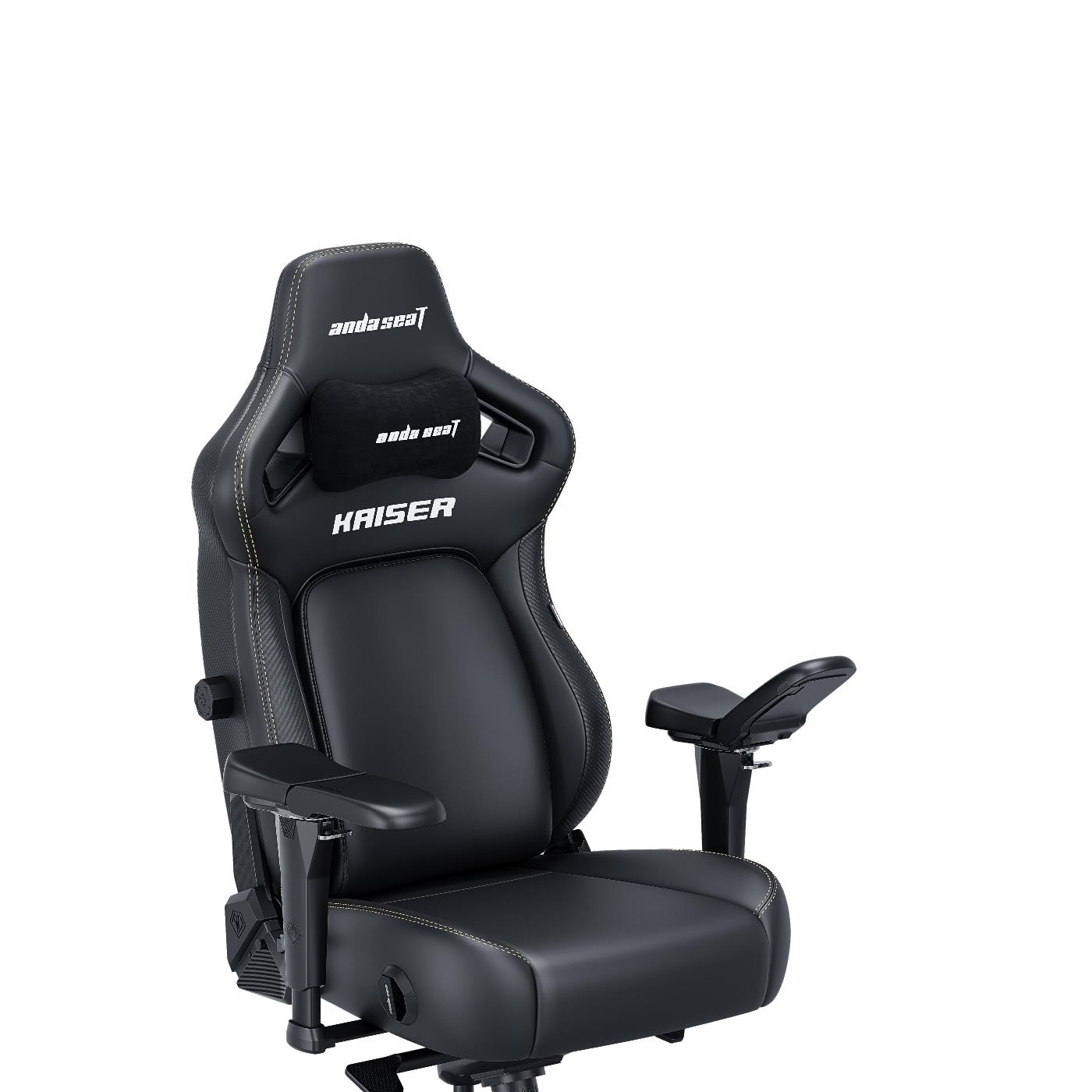 Кресло геймерское Anda Seat Kaiser 4 Size XL Premium PVC Black (871405840) в Украине