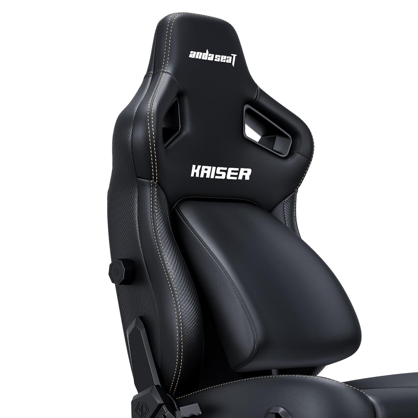 Кресло геймерское Anda Seat Kaiser 4 Size XL Premium PVC Black (871405840) в интернет-магазине