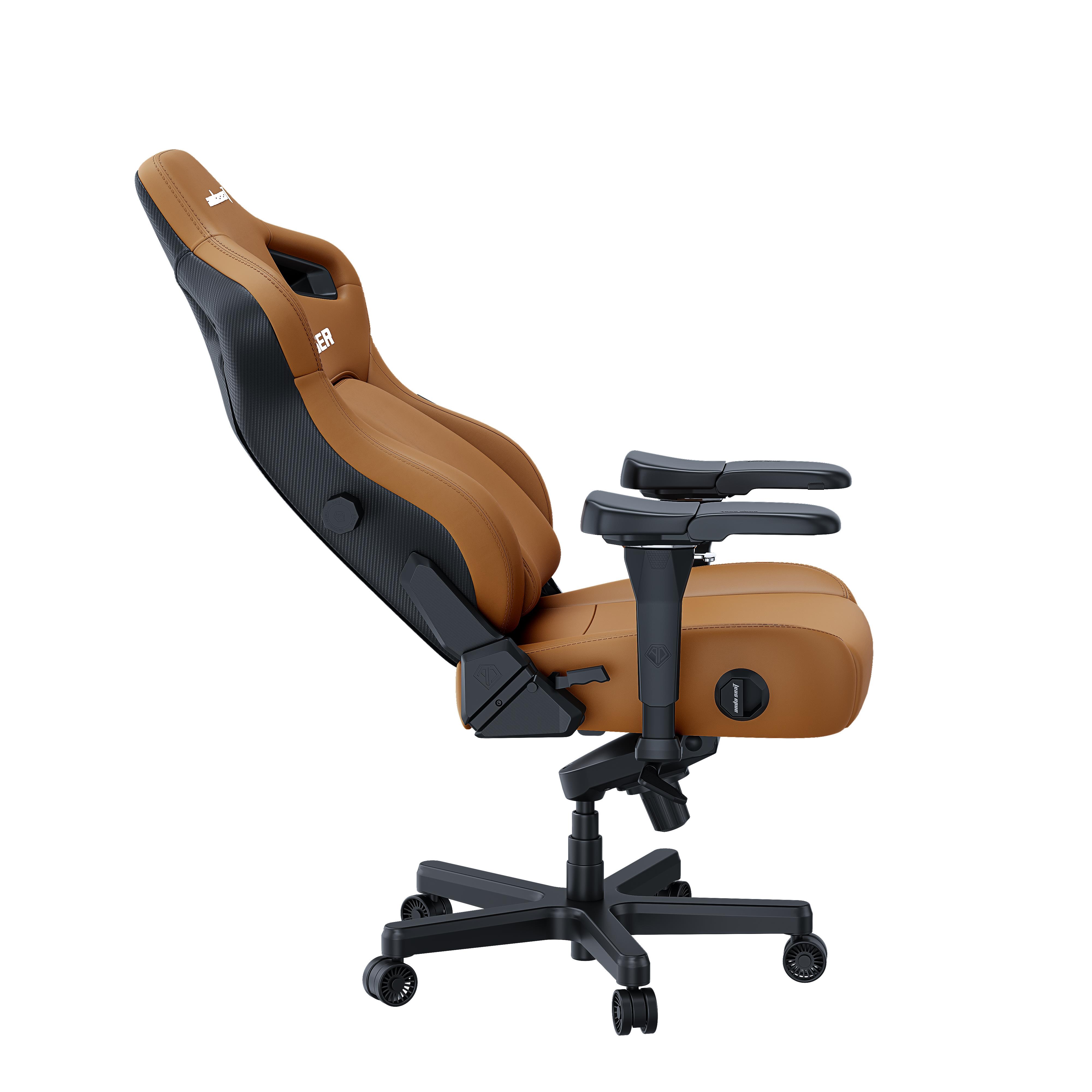 Кресло геймерское Anda Seat Kaiser 4 Size XL Premium PVC Brown (871405844) в Киеве