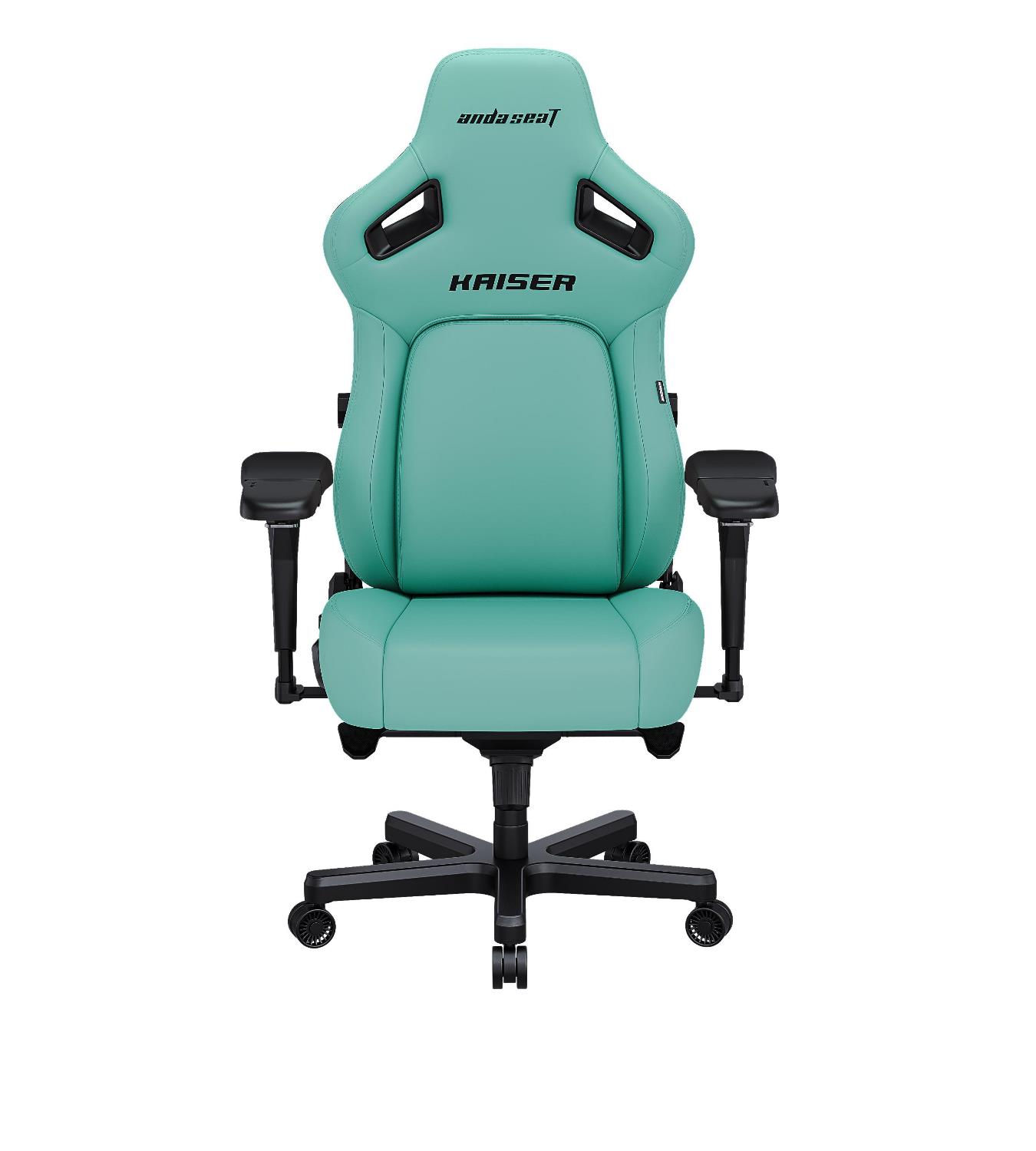 Кресло геймерское Anda Seat Kaiser 4 Size XL Premium PVC Green (871405845) недорого