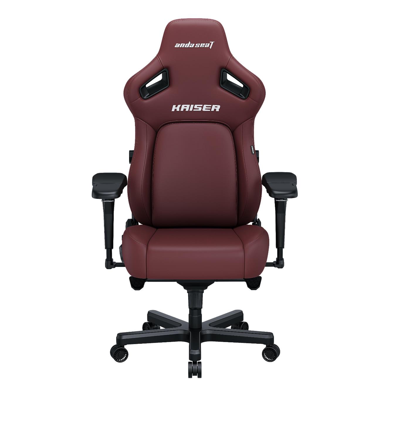 Крісло геймерське Anda Seat Kaiser 4 Size XL Premium PVC Maroon (871405843) с доставкой