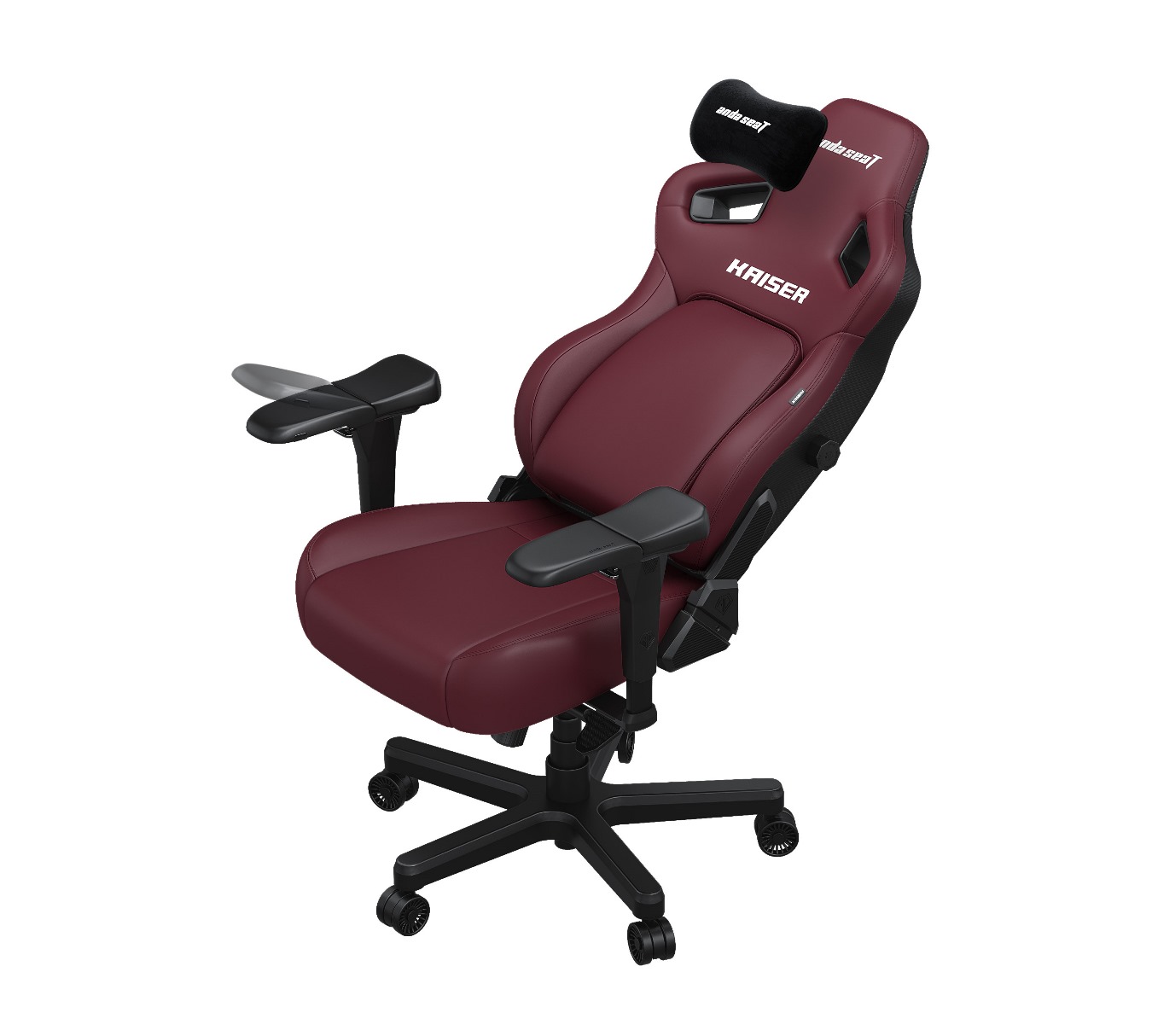 Крісло геймерське Anda Seat Kaiser 4 Size XL Premium PVC Maroon (871405843) в Украине