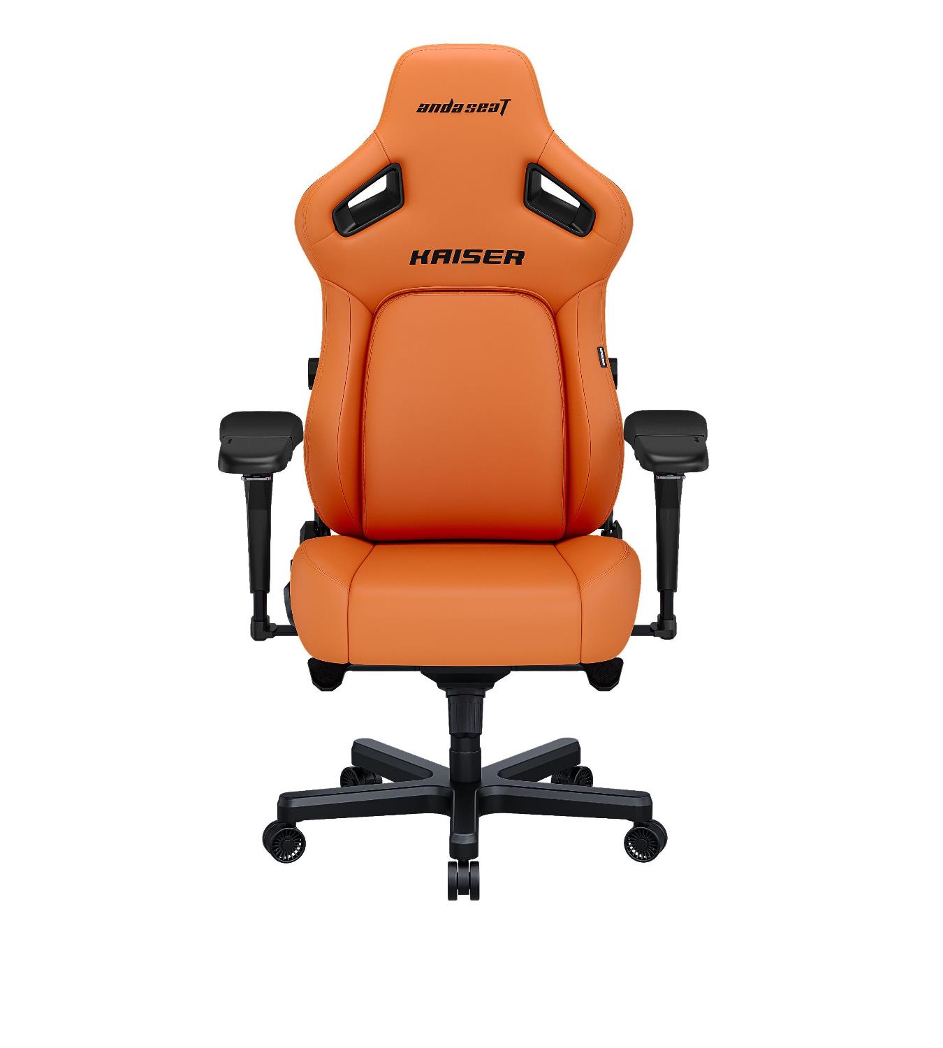 Кресло геймерское Anda Seat Kaiser 4 Size XL Premium PVC Orange (871405841) с доставкой