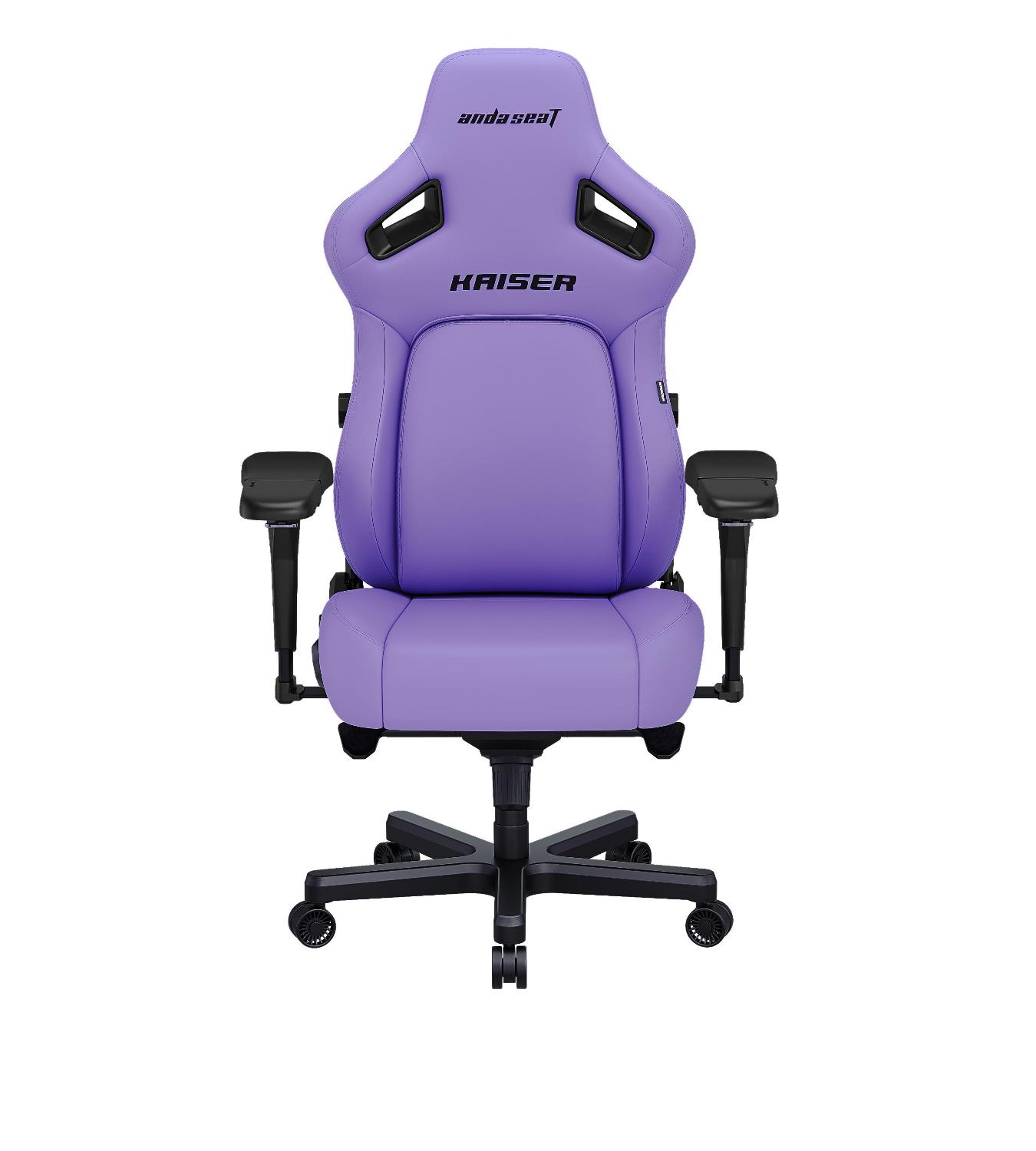 Крісло геймерське Anda Seat Kaiser 4 Size XL Premium PVC Purple (871405846) с доставкой