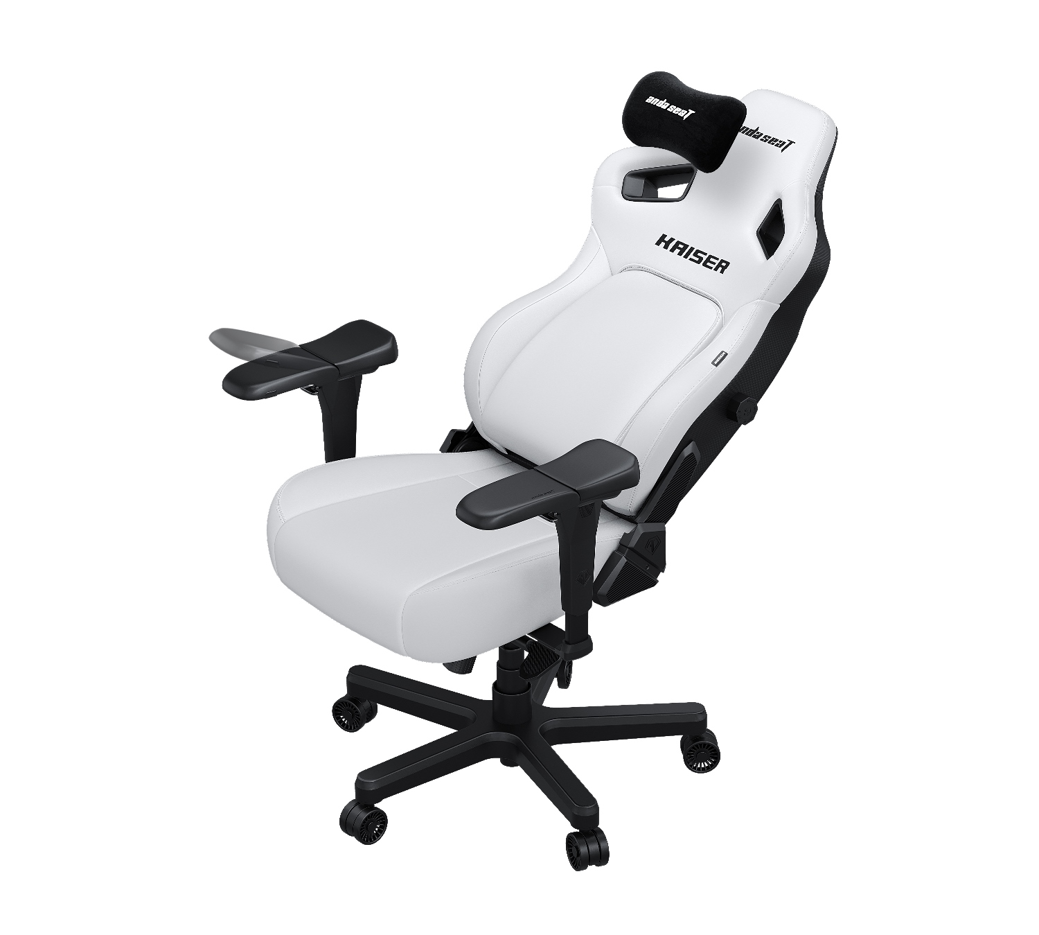 Кресло геймерское Anda Seat Kaiser 4 Size XL Premium PVC White (871405847) в Украине