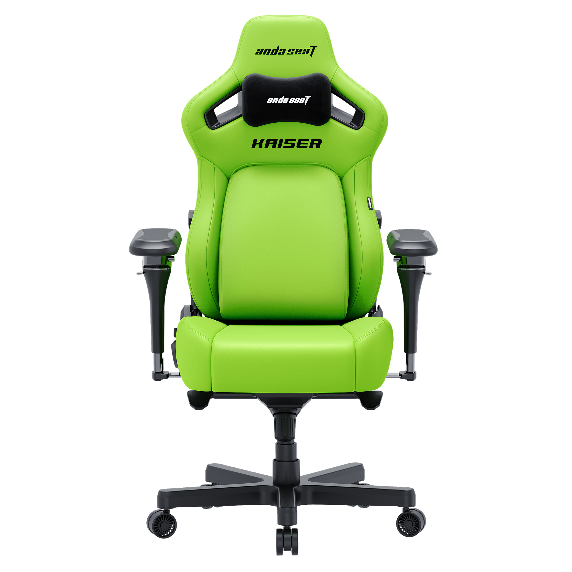 Крісло геймерське Anda Seat Kaiser 4 V2 Size XL Cyber Green (871488828) с доставкой
