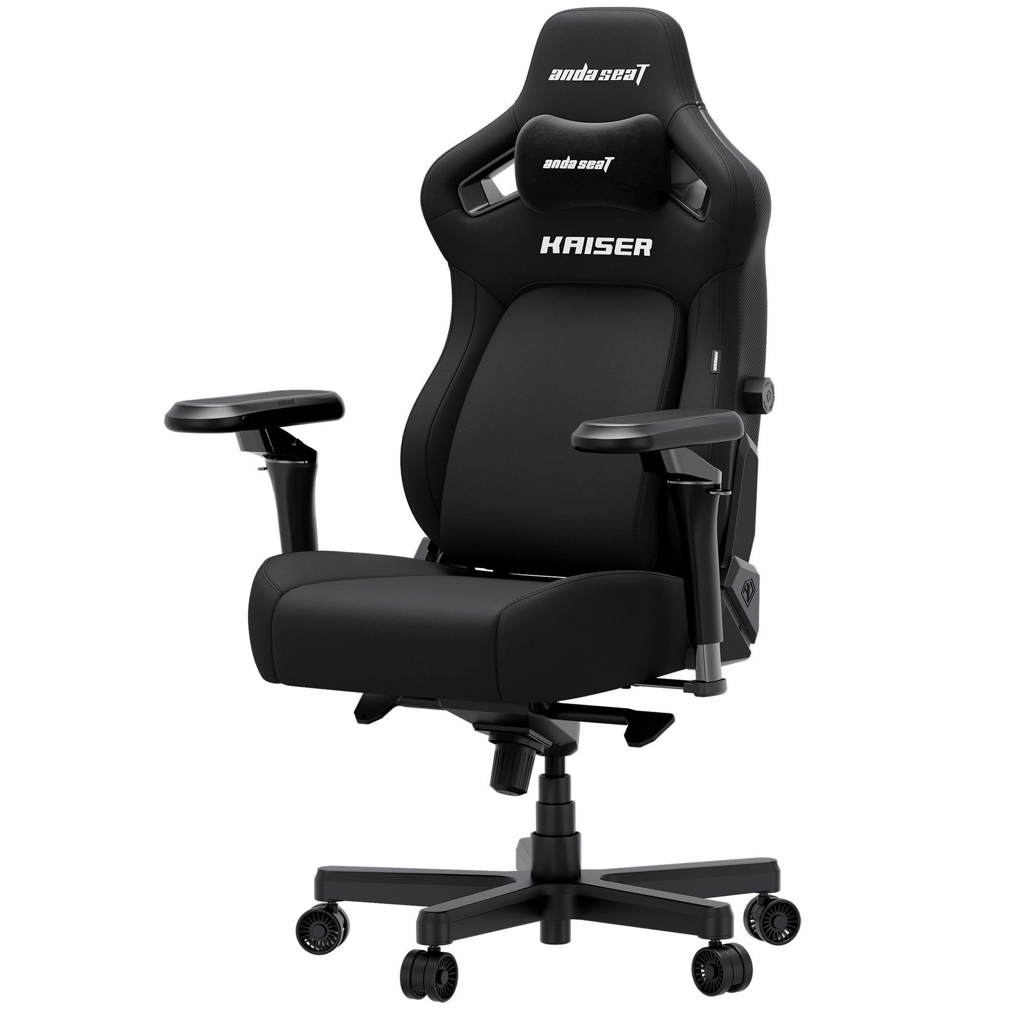 Кресло геймерское Anda Seat Kaiser 4 V2 Size XL Linen Fabric Black (871488833) недорого