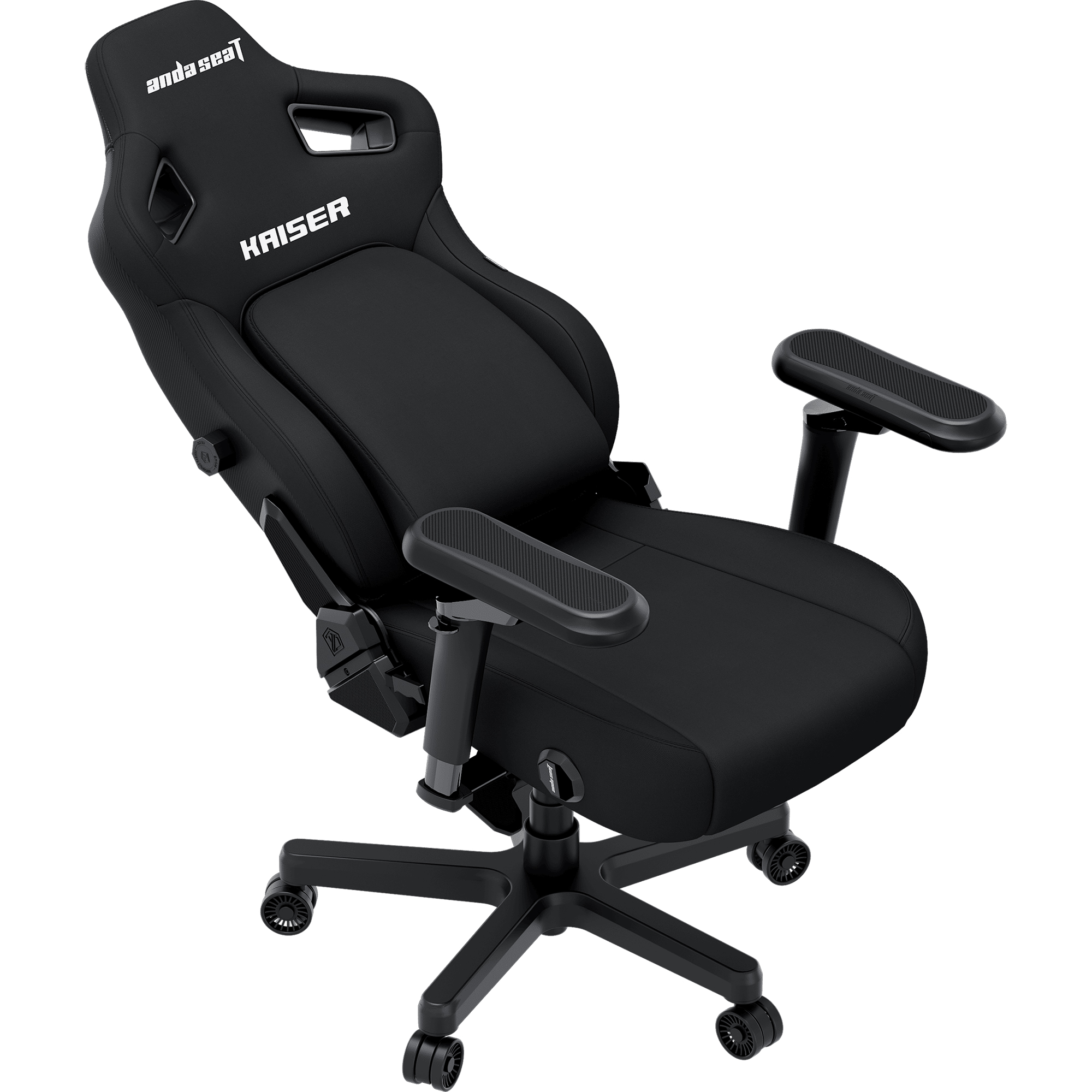 Кресло геймерское Anda Seat Kaiser 4 V2 Size XL Linen Fabric Black (871488833) дешево