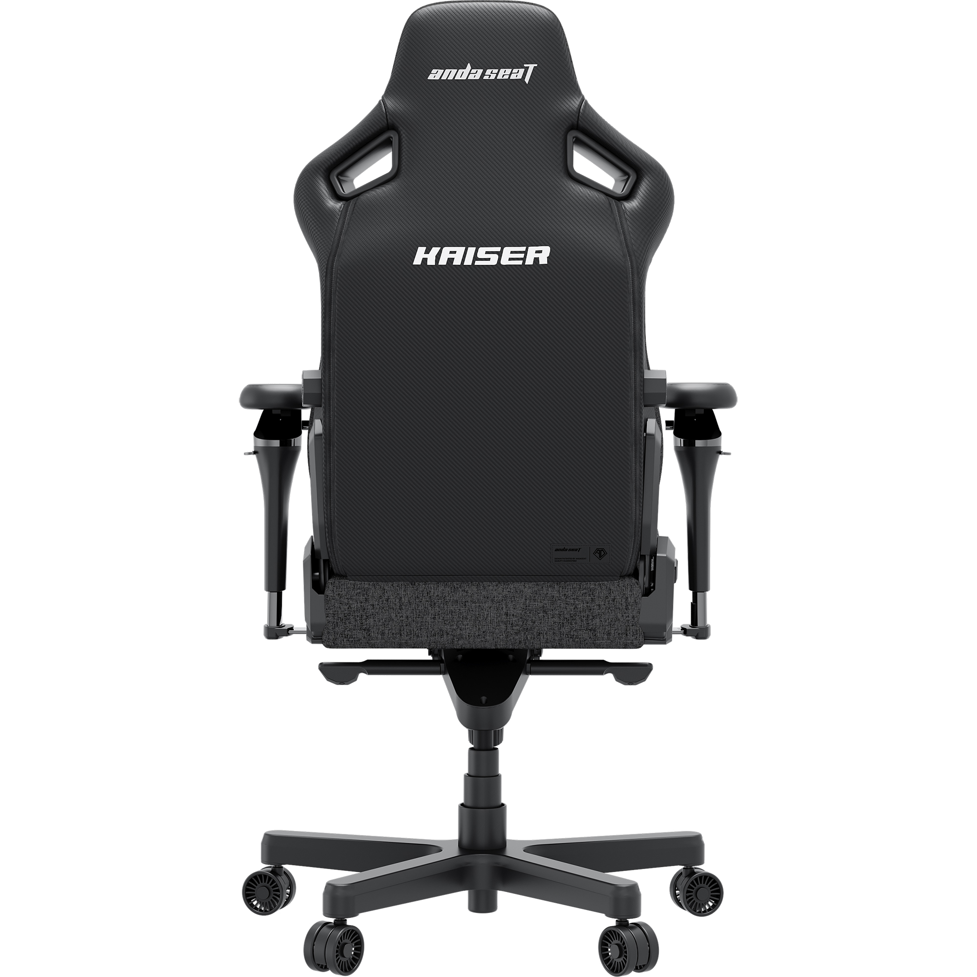 Кресло геймерское Anda Seat Kaiser 4 V2 Size XL Linen Fabric Dark Grey (871488835) в Украине