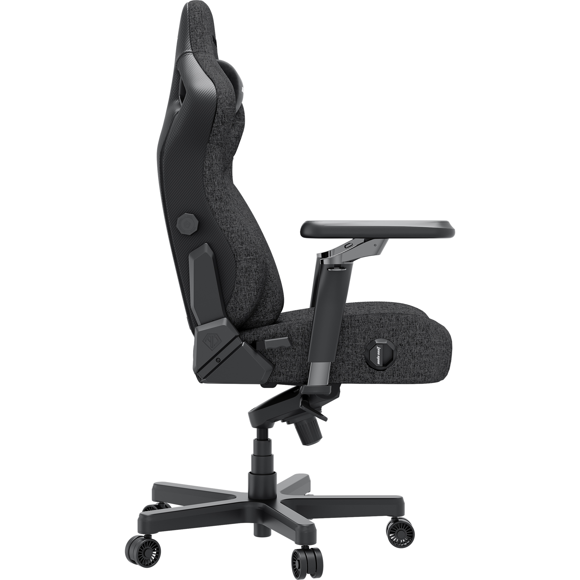 Кресло геймерское Anda Seat Kaiser 4 V2 Size XL Linen Fabric Dark Grey (871488835) в Киеве