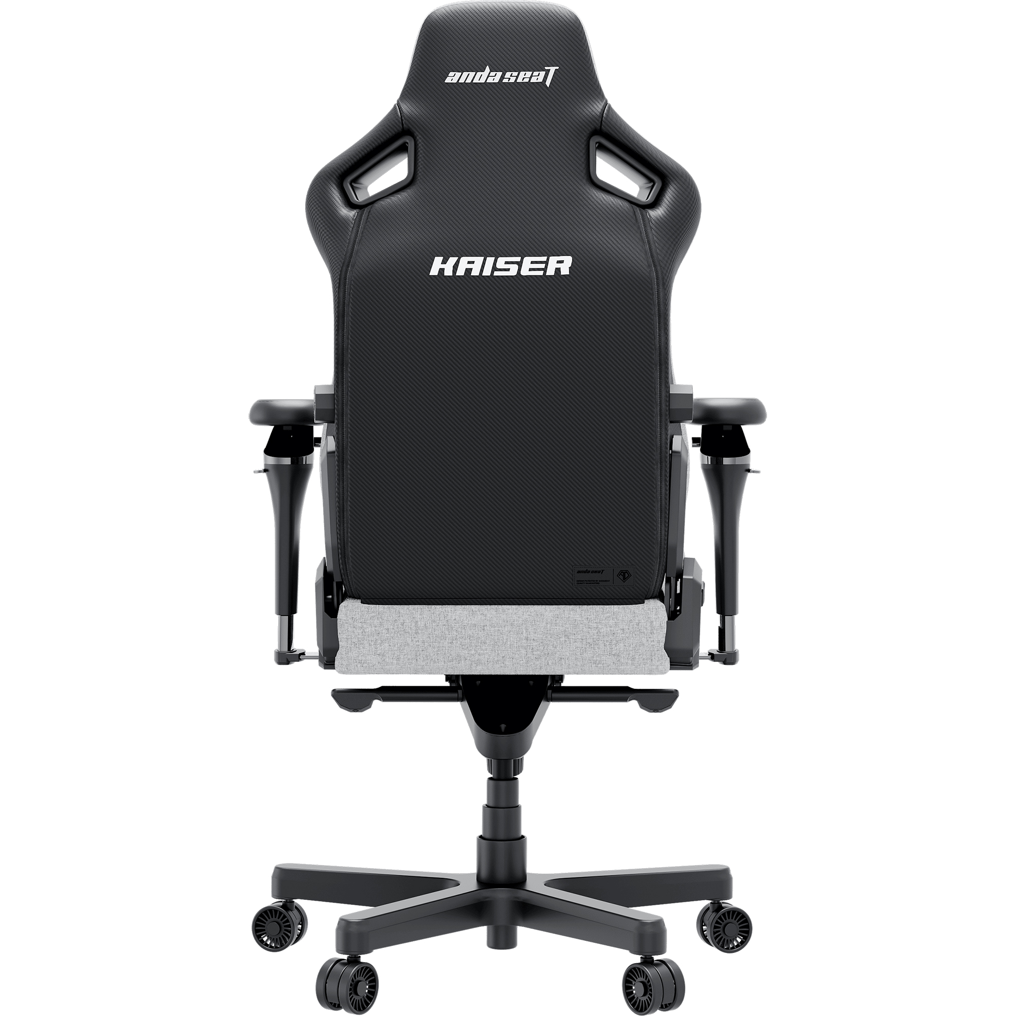 Крісло геймерське Anda Seat Kaiser 4 V2 Size XL Linen Fabric Grey (871488834) в Украине