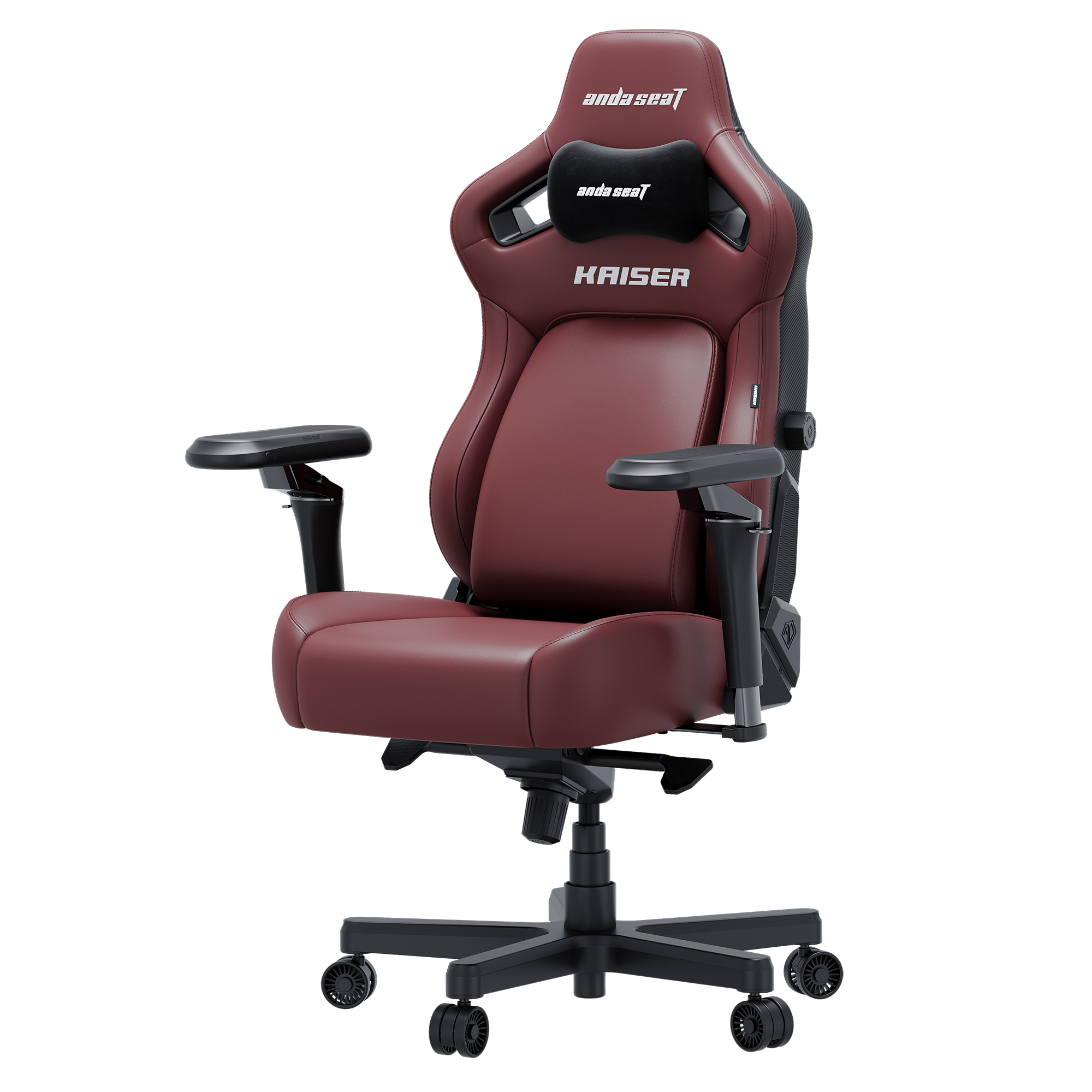 Крісло геймерське Anda Seat Kaiser 4 V2 Size XL Maroon (871488824) недорого